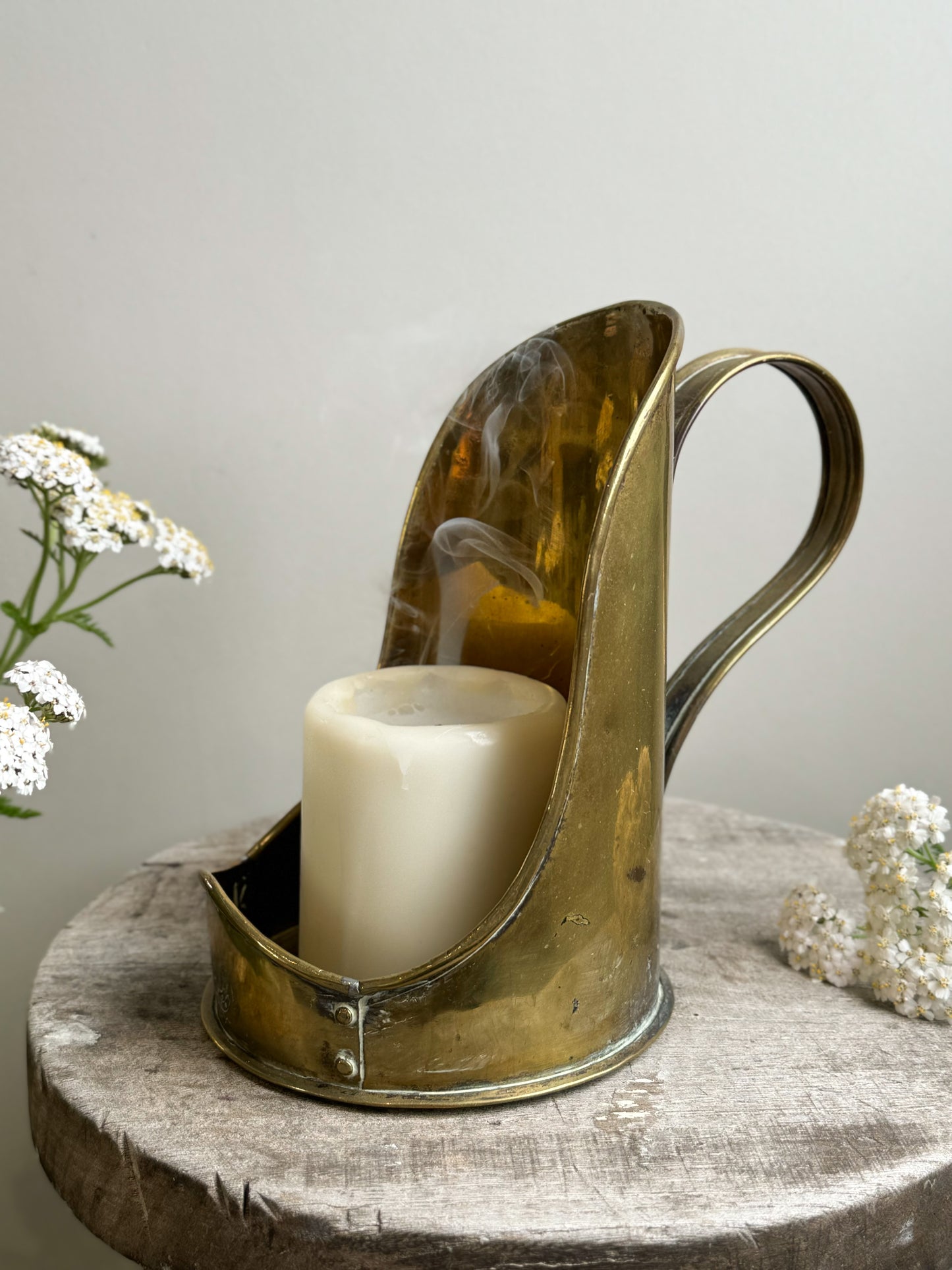 Handmade Brass Chamberstick