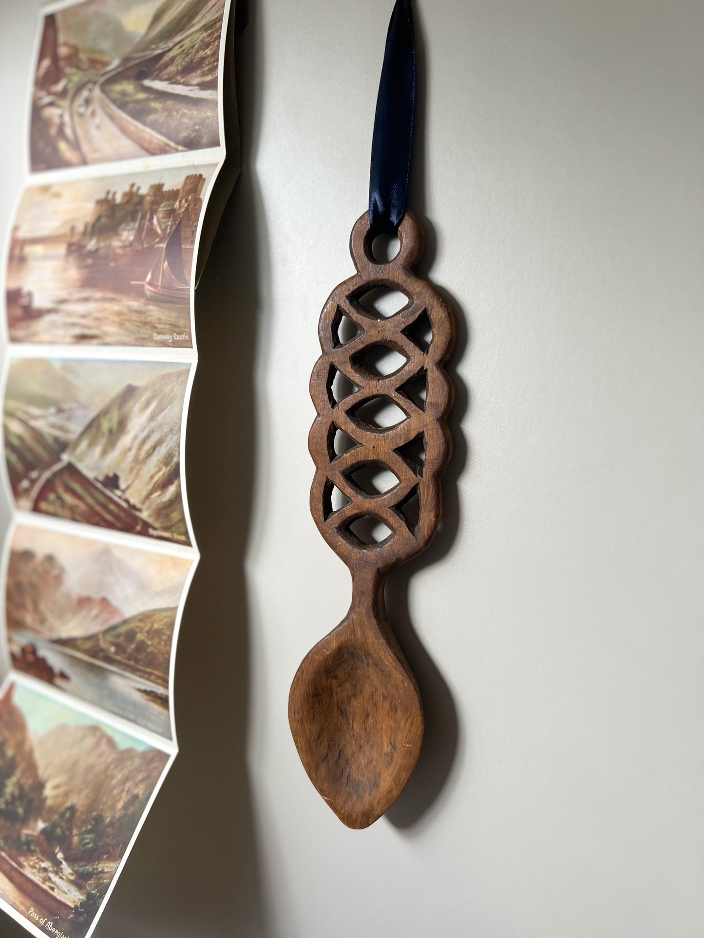 Hand-Carved Love Spoon (Option 2)