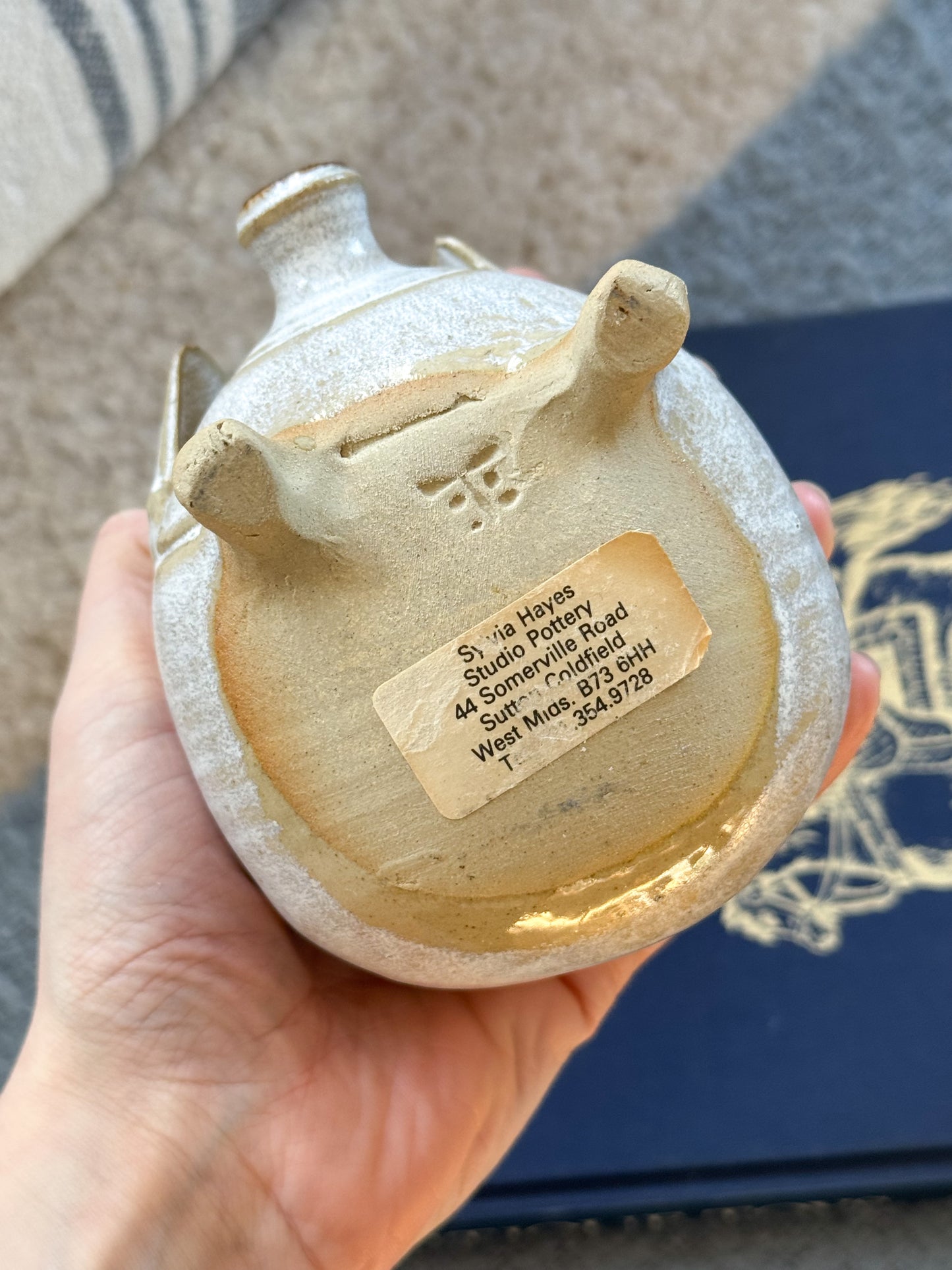 Vintage Handmade Studio Pottery Piggy Bank – by Sylvia Hayes