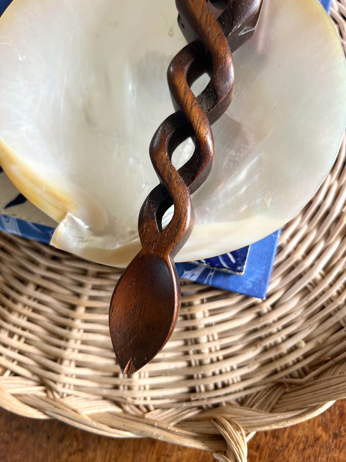 Looped Vintage Welsh Love Spoon