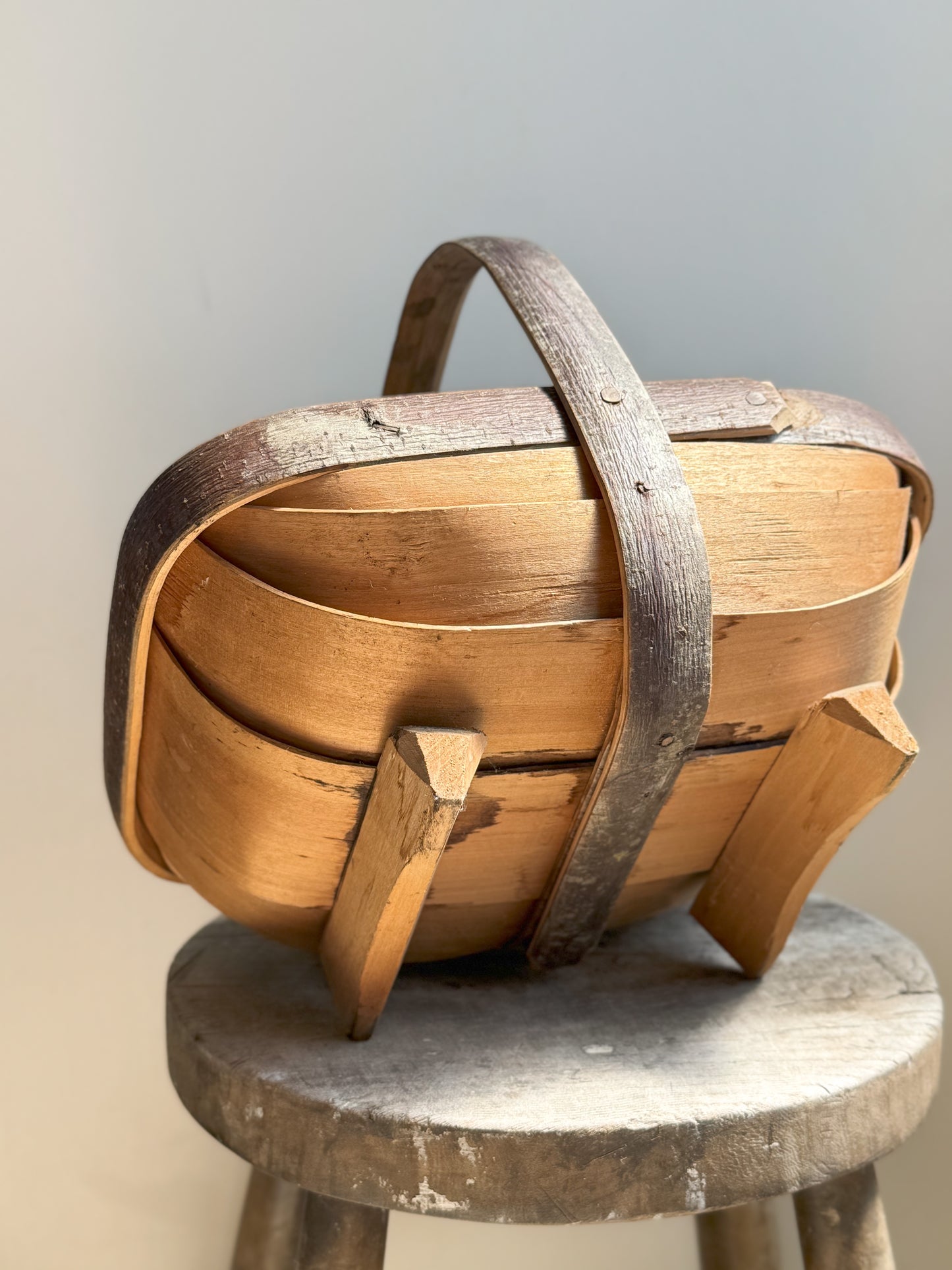 Antique Handmade Sussex Garden Trug