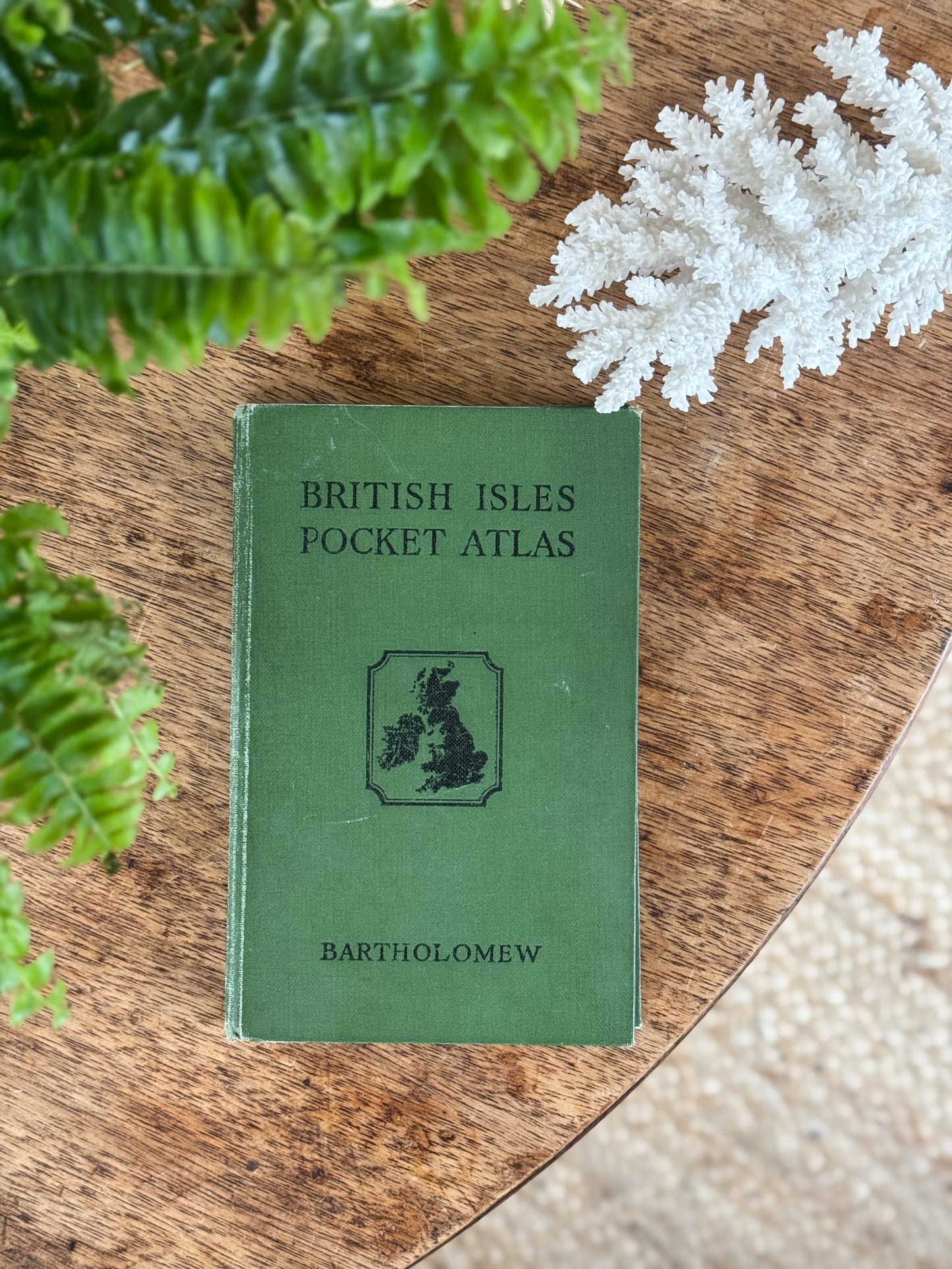 1944 British Pocket Atlas, John Bartholomew