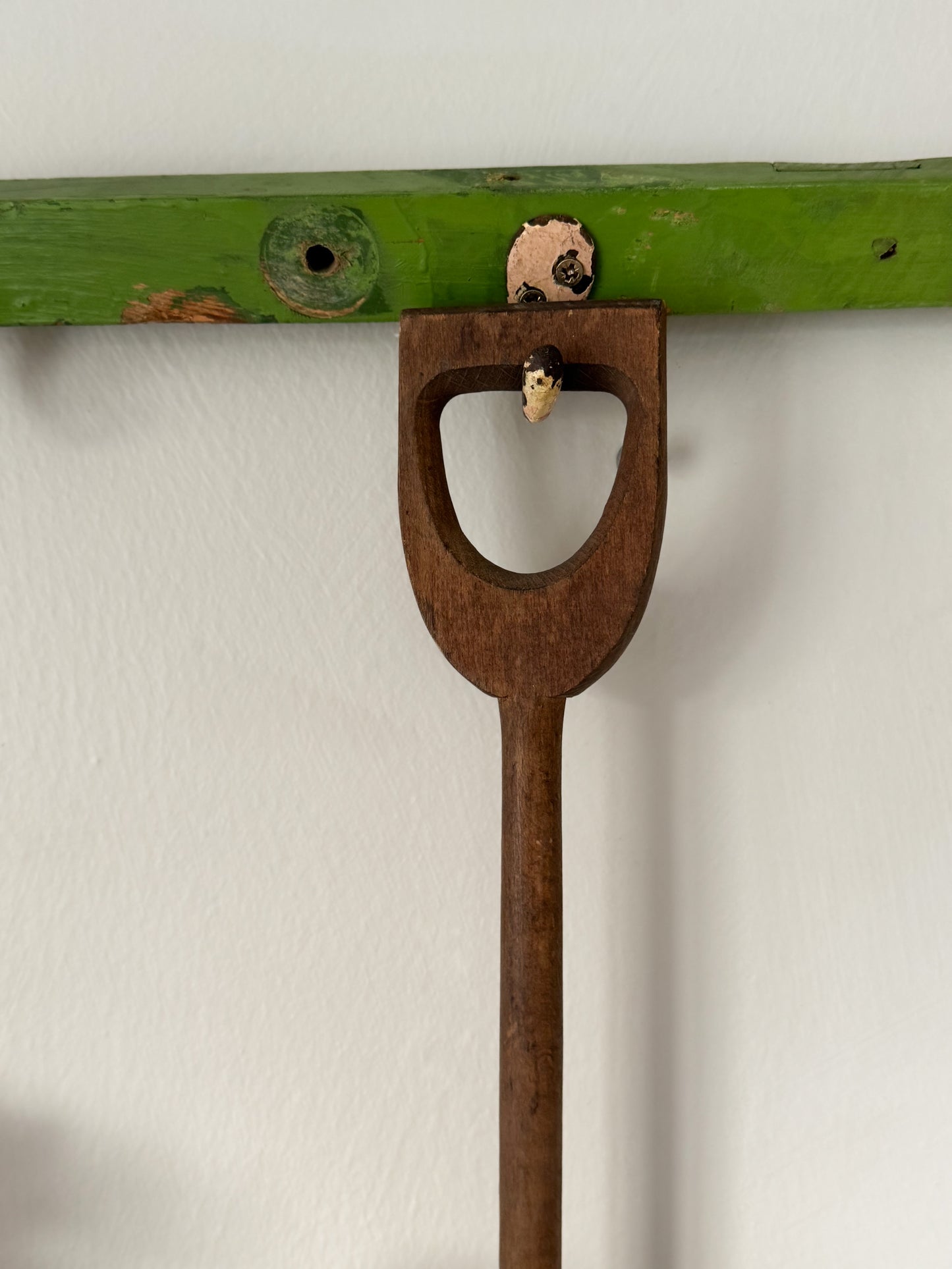 Antique Hand-Carved Wooden Child’s Seaside Spade