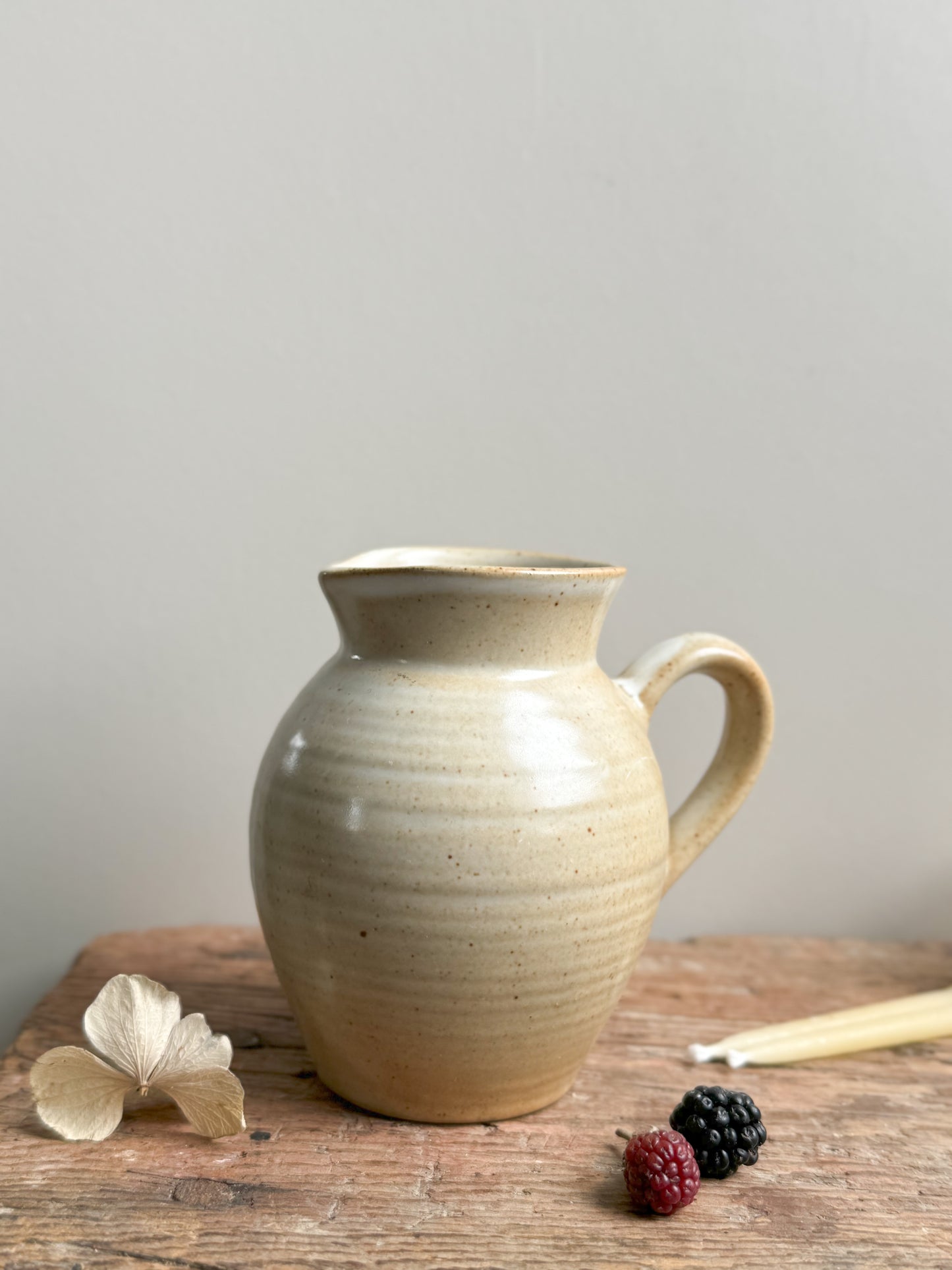 Vintage French Studio Pottery Creamer