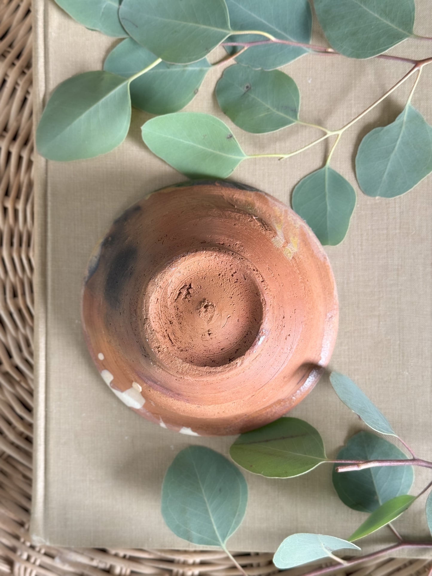 Glazed Terracotta Fish Bowl