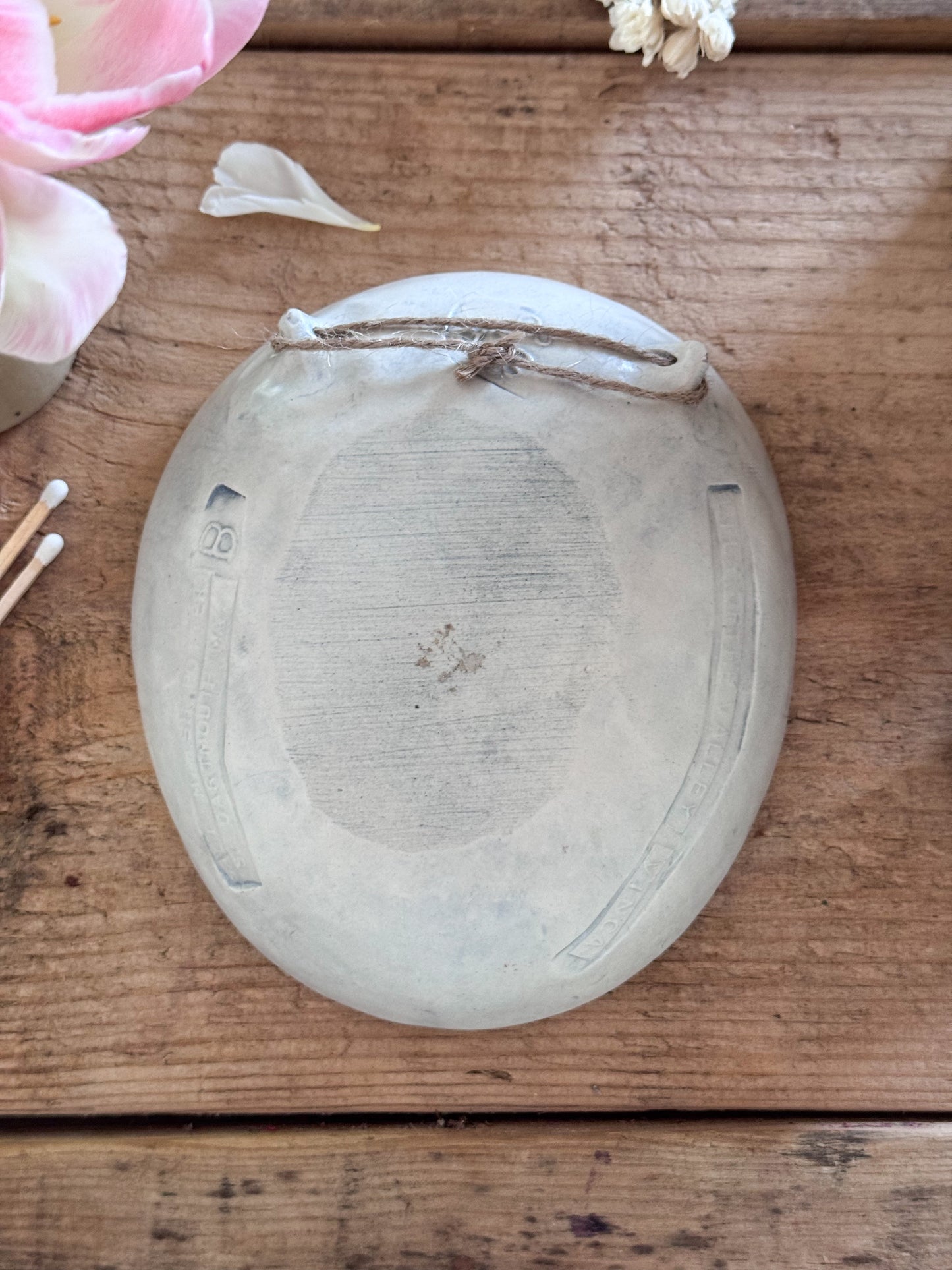 Vintage Salt Marsh Pottery ‘Lily of the Valley’ Studio Pottery Bowl, Dartmouth Massachusetts