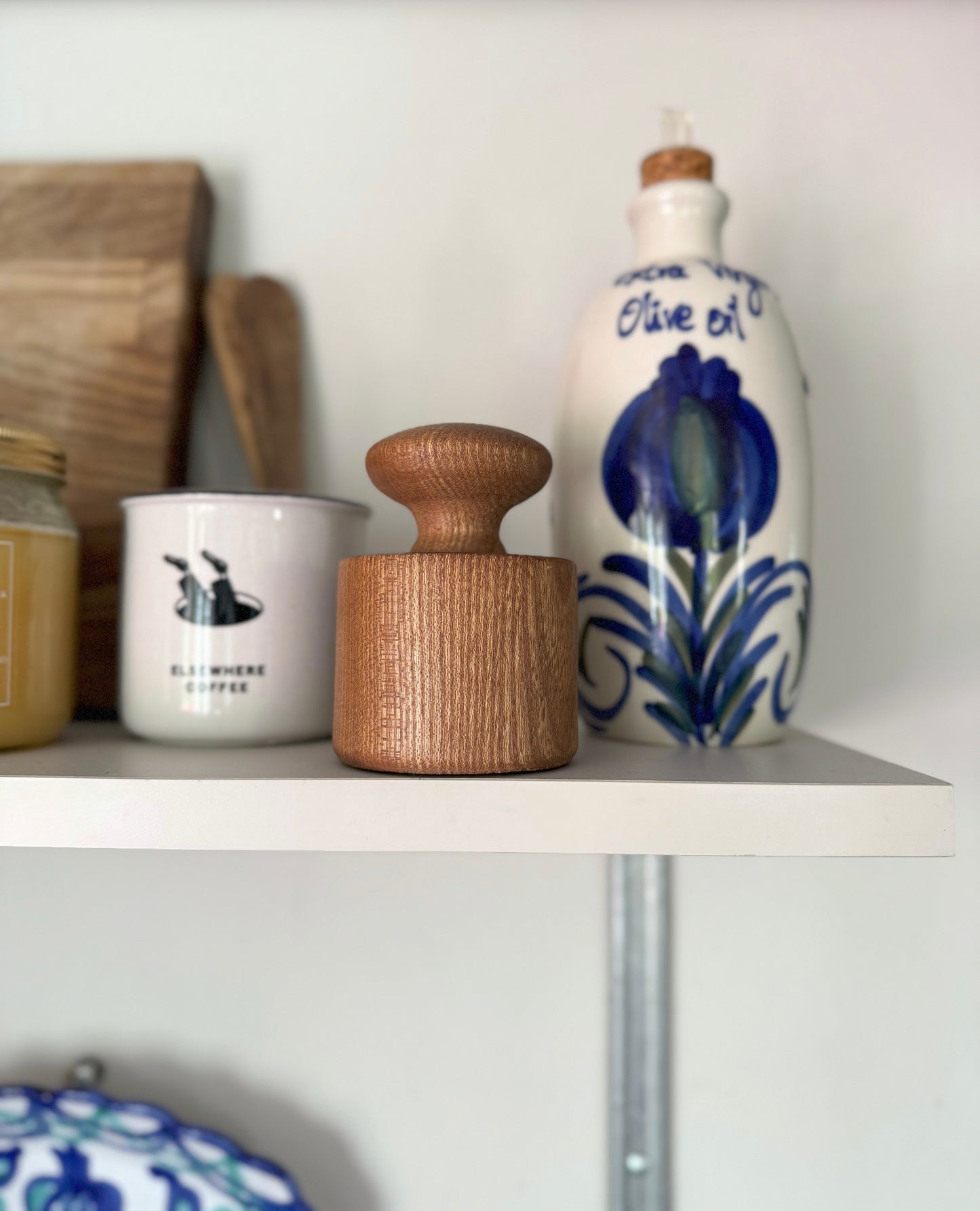 Vintage Hand-Turned Pork Pie Dolly