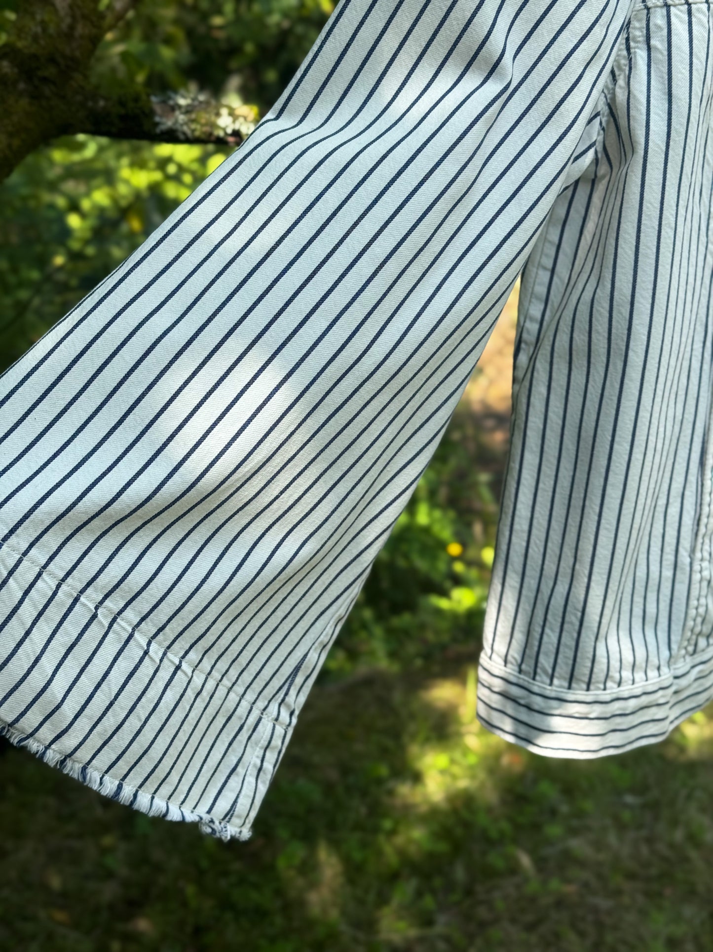 100% Cotton Striped Jacket, Sourced in Prenzlauer Berg, Berlin - Size 8-14