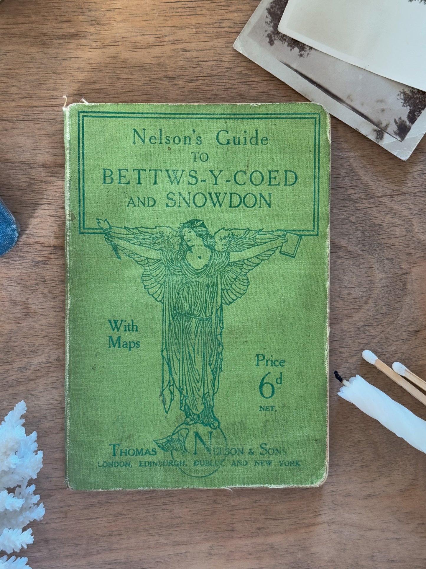 Antique 1908 Nelson’s Guide to Betws Y Coed and Snowdon