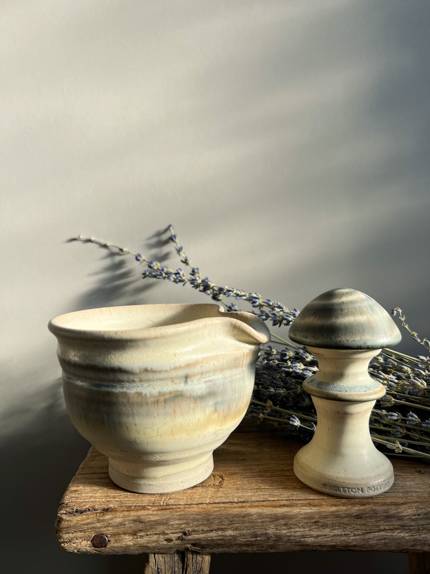 Ingleton Pottery Pestle & Mortar