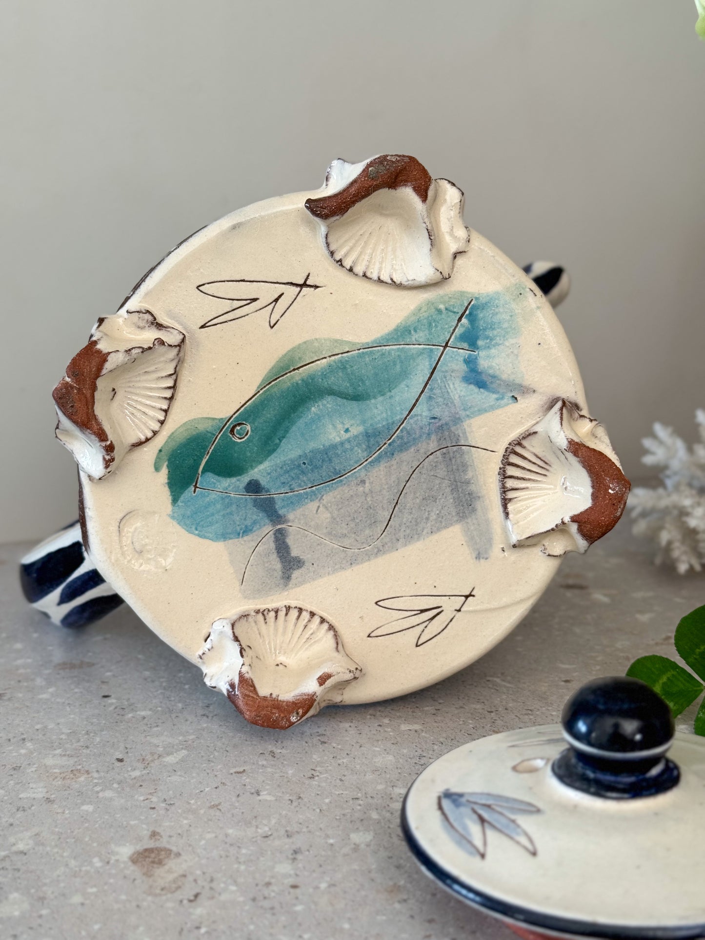 Very Rare Studio Pottery Teapot by Kevin Warren, Norfolk