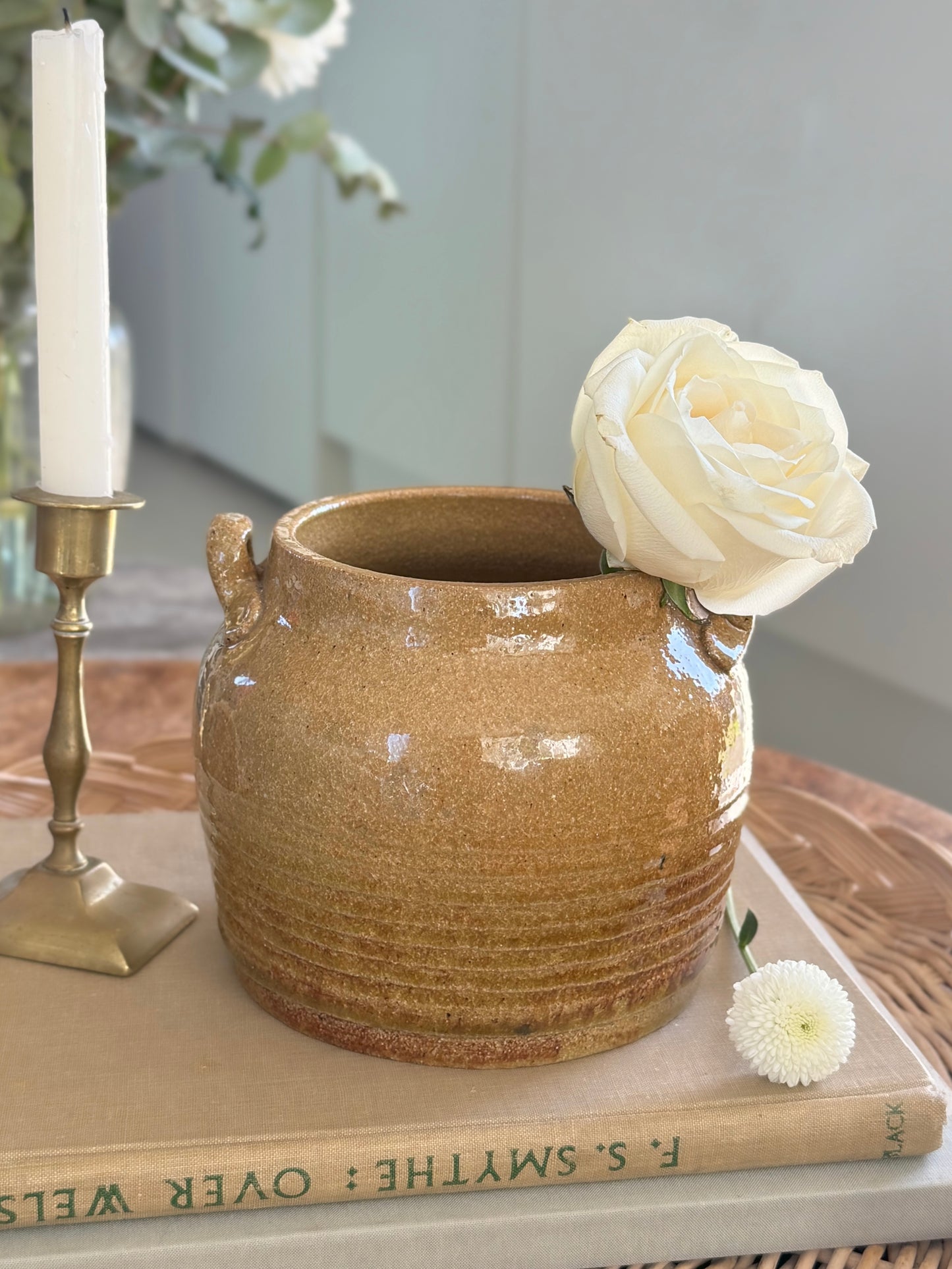 Welsh Studio Pottery Handled Pot
