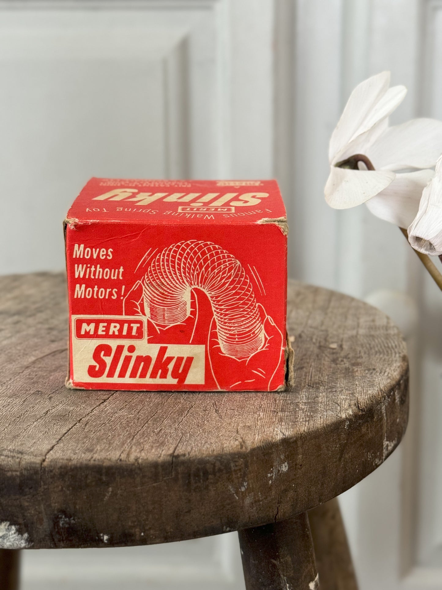 Vintage 1950s MERIT Slinky Toy by J&L Randall Ltd | Made in England