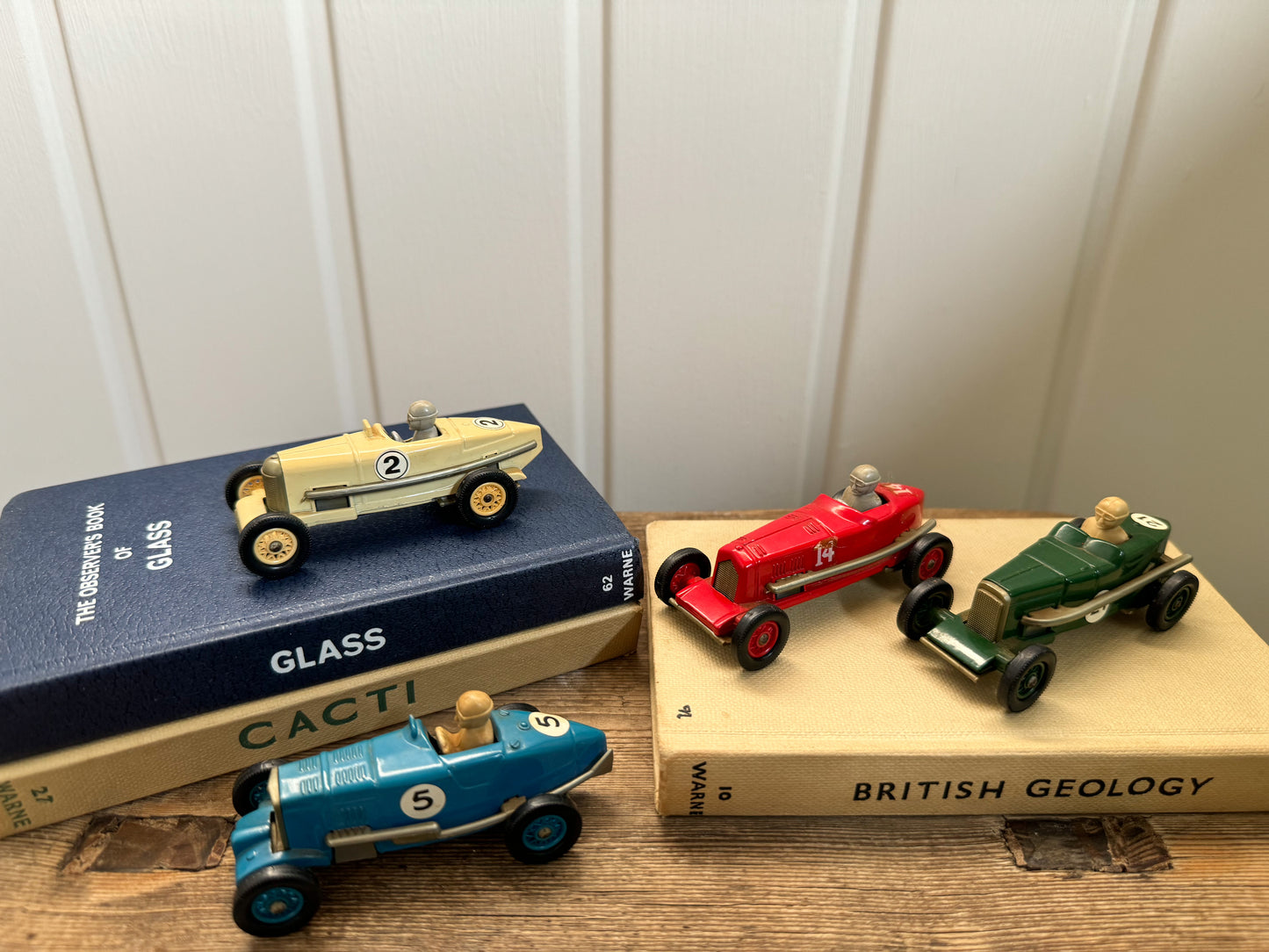 Vintage Lledo Model Racing Cars • Set of 4