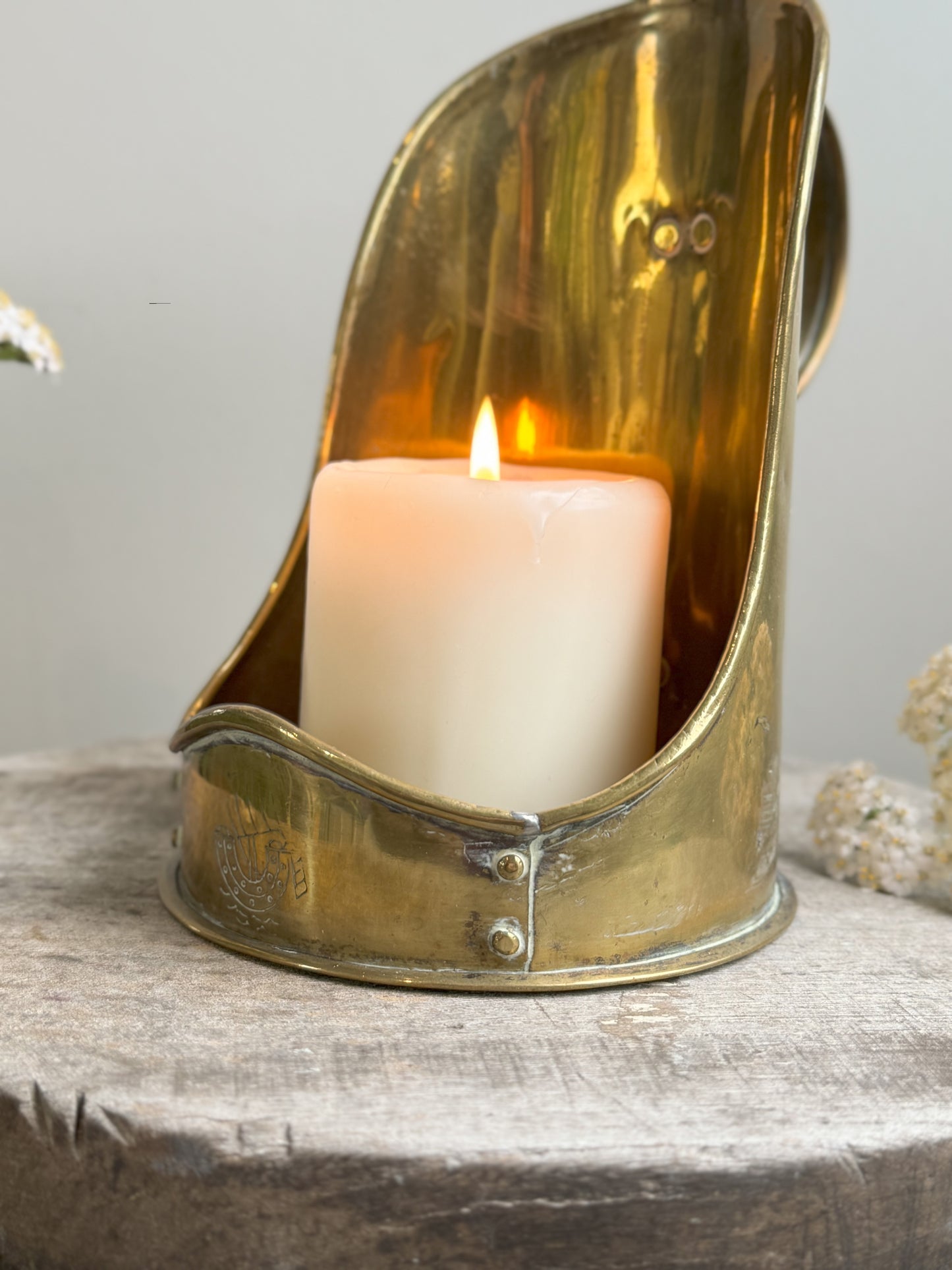 Handmade Brass Chamberstick