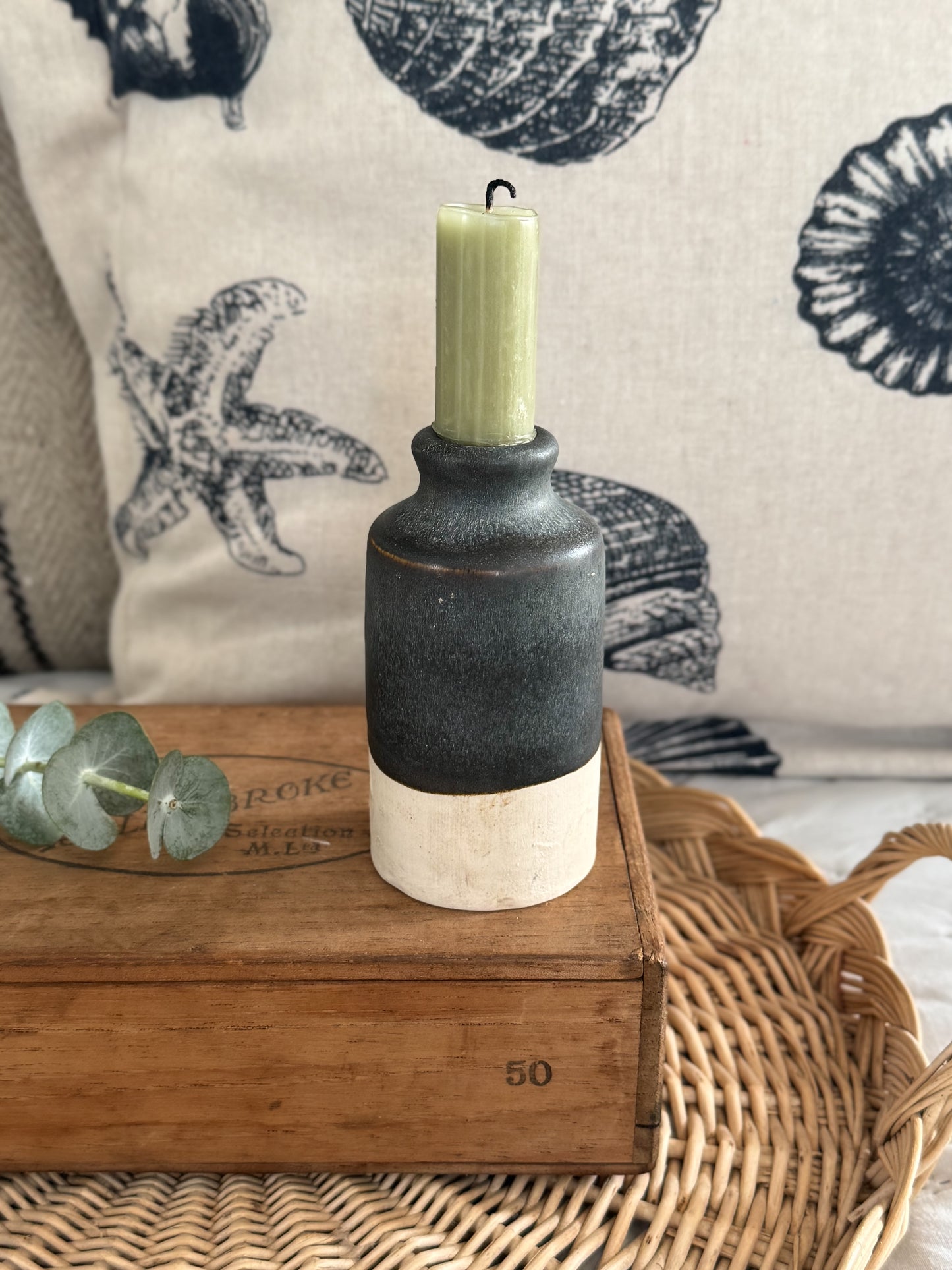 Antique Bourne Denby Sample Bottle / Trial Glaze Bottle (c.1850s–1900s) - Option 4