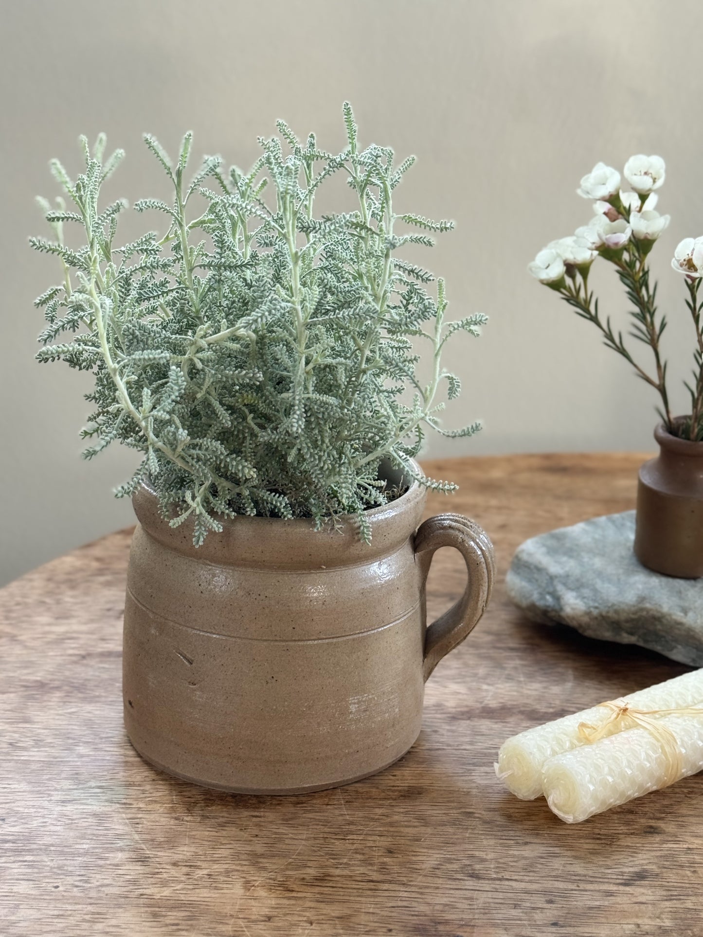 Antique French Confit Pot - Small Size