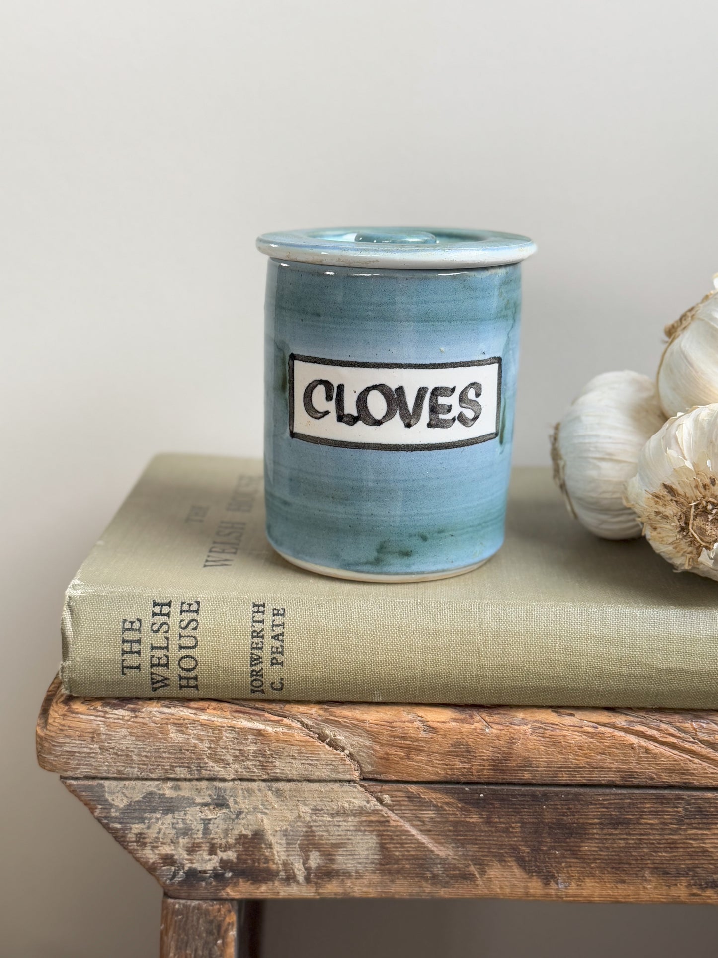 Vintage Studio Pottery ‘Cloves’ Jar