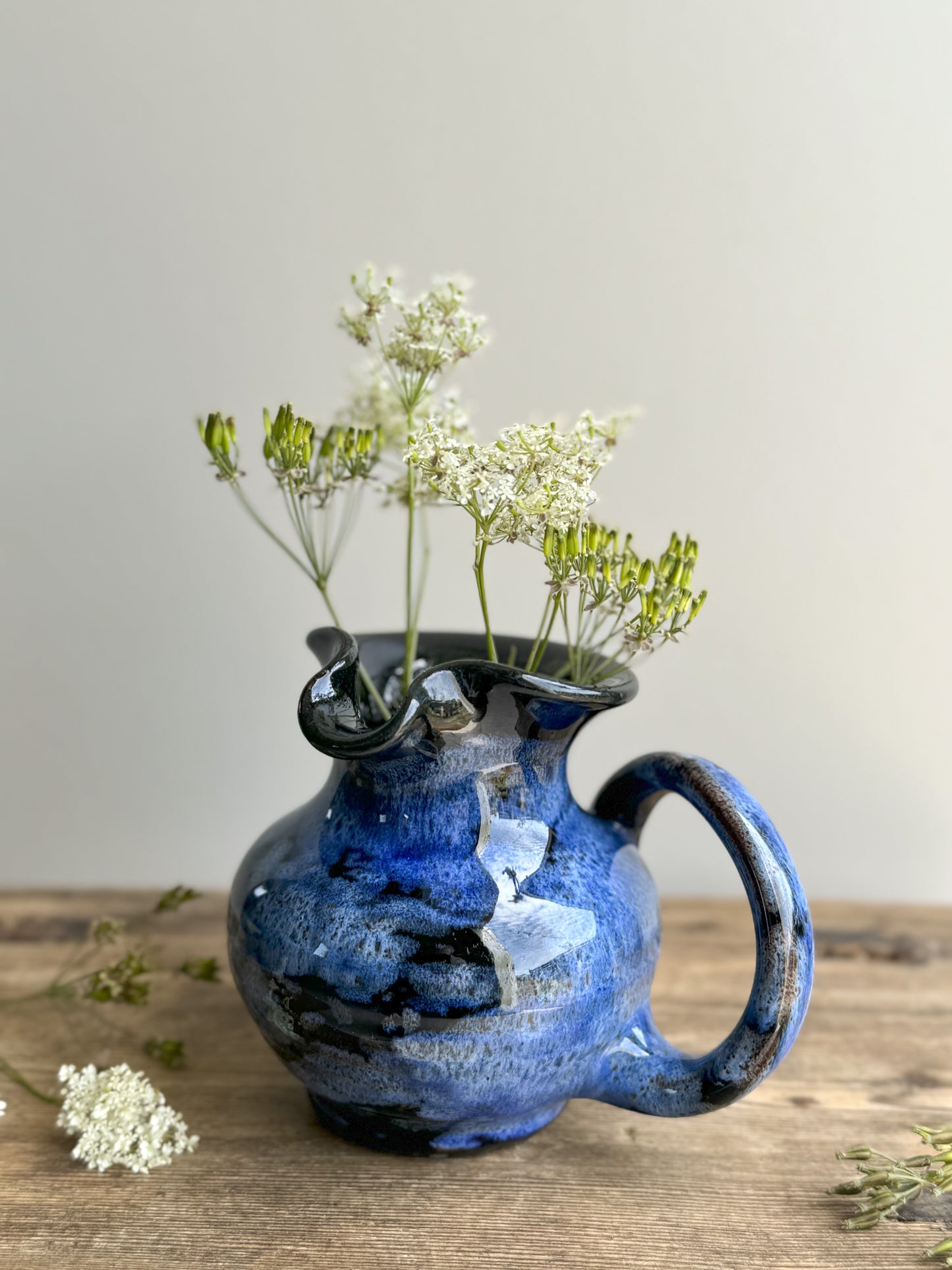 Vintage Ewenny Welsh Studio Pottery Creamer