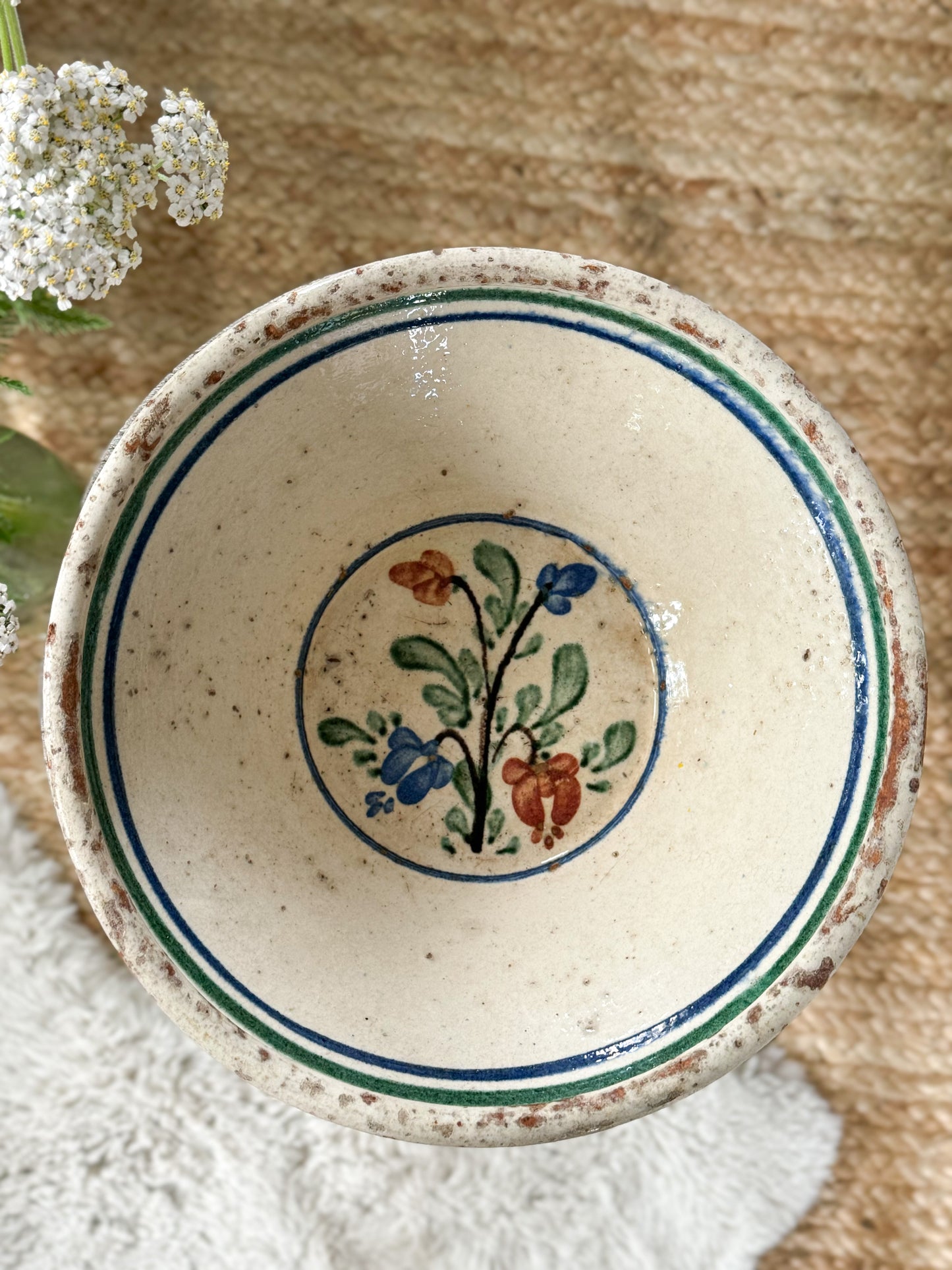 Antique Polish Slipware Bowl (Option 2)
