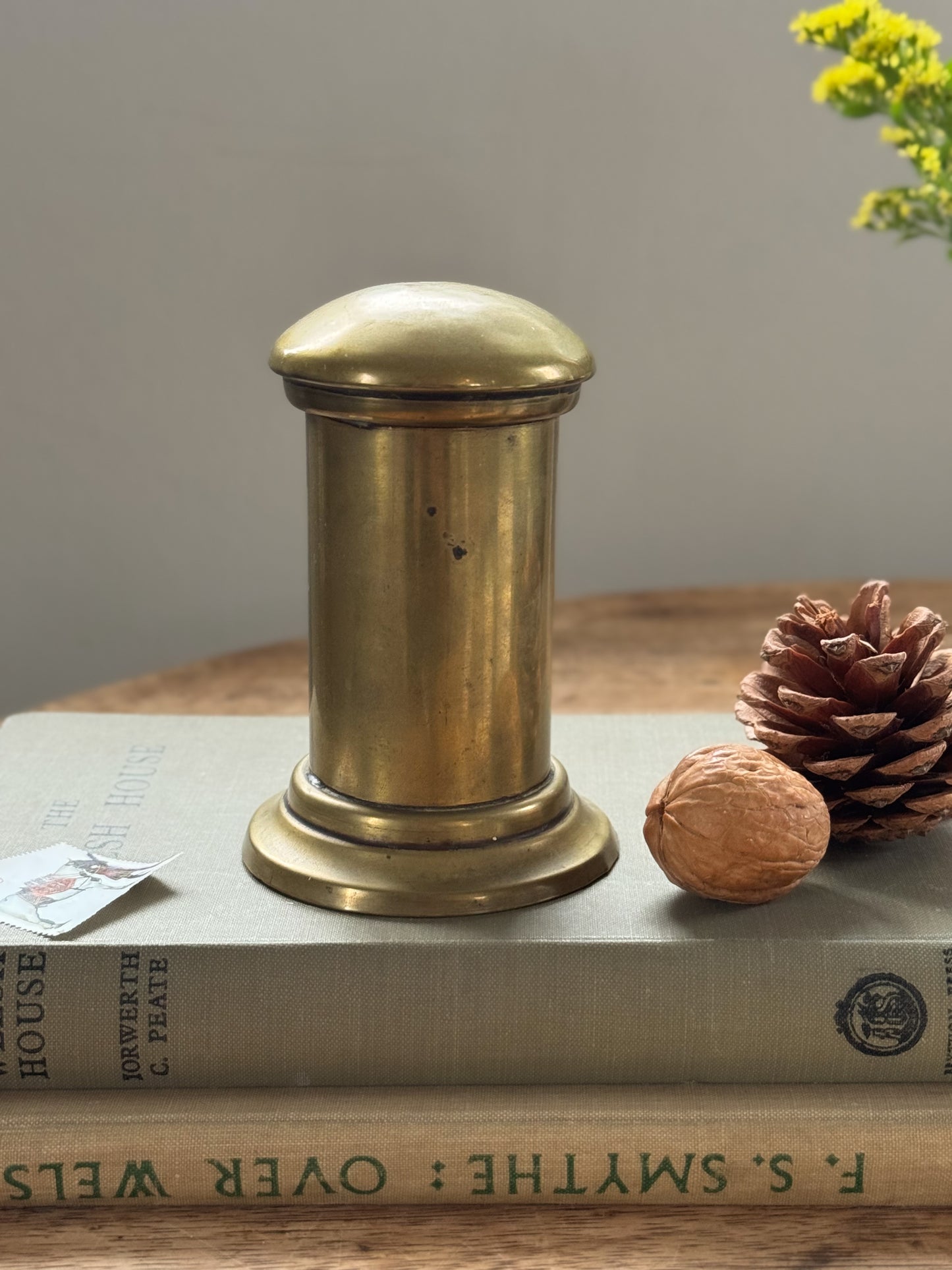 Vintage Brass Post Box Money Bank