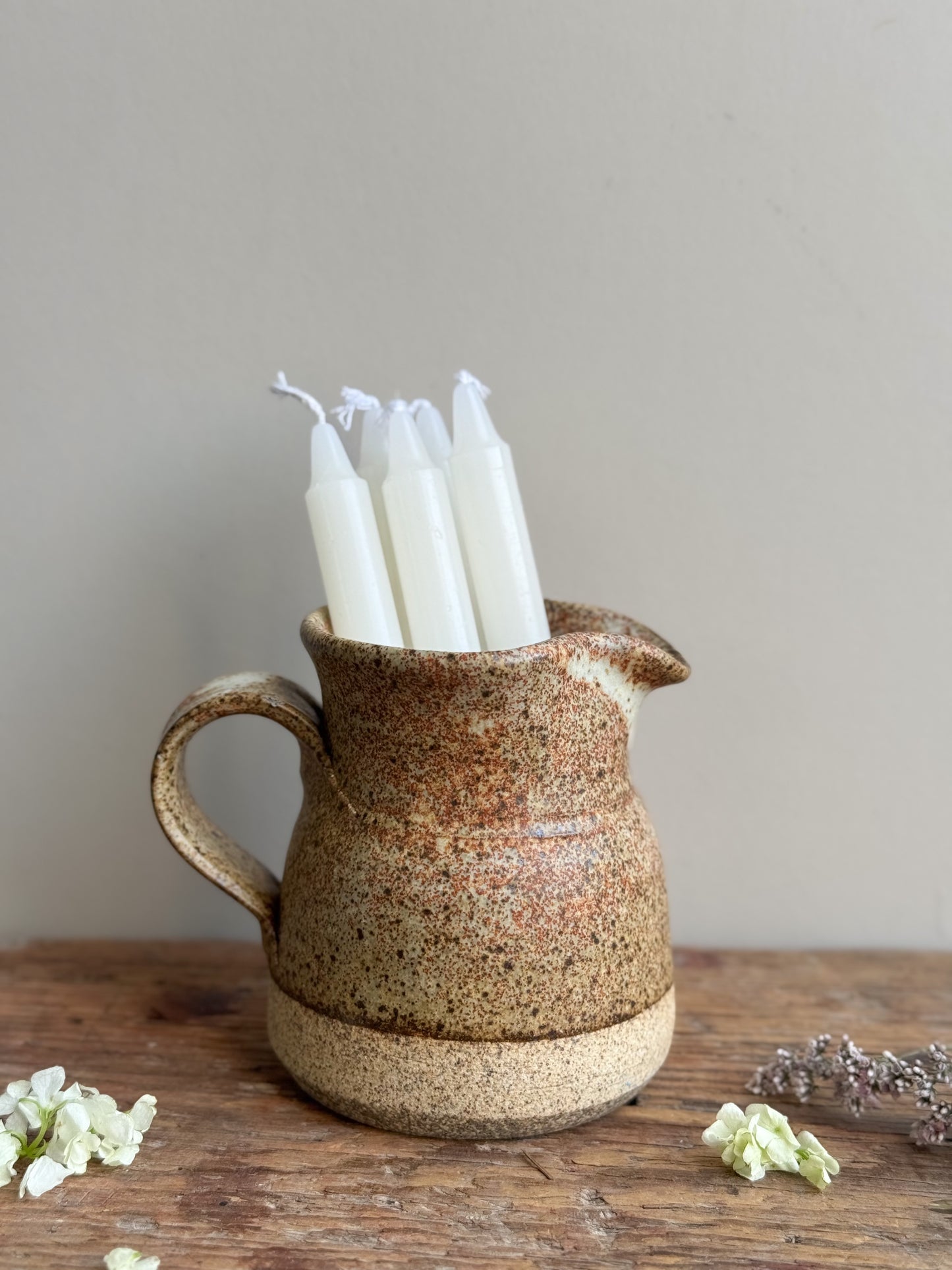 Vintage Studio Pottery Salt Glaze Creamer