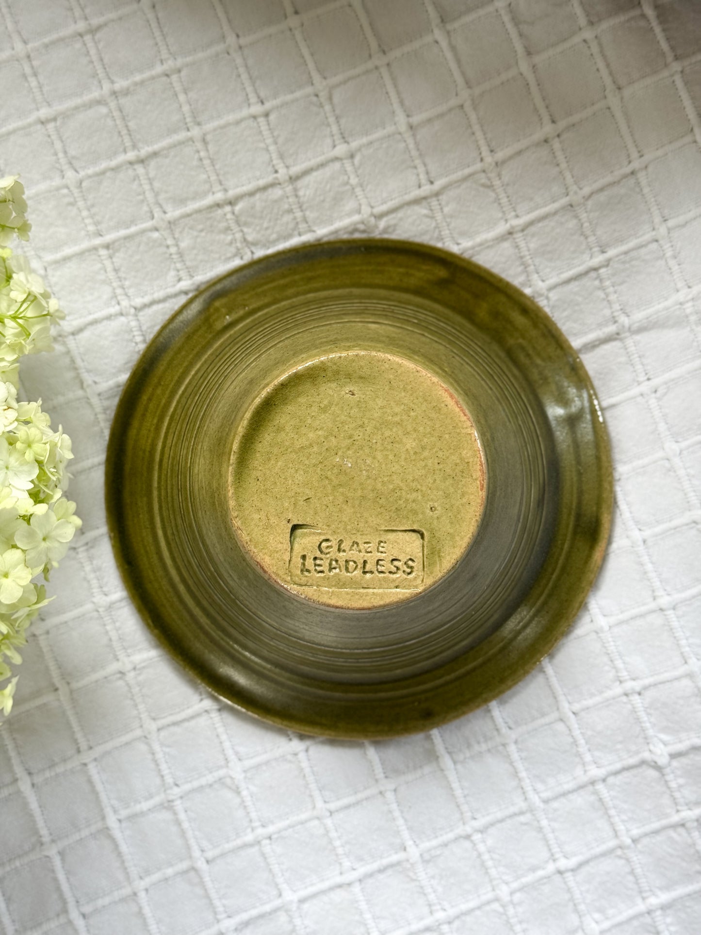 Vintage Hastings Earthenware Studio Pottery Bowl with Fish Motif