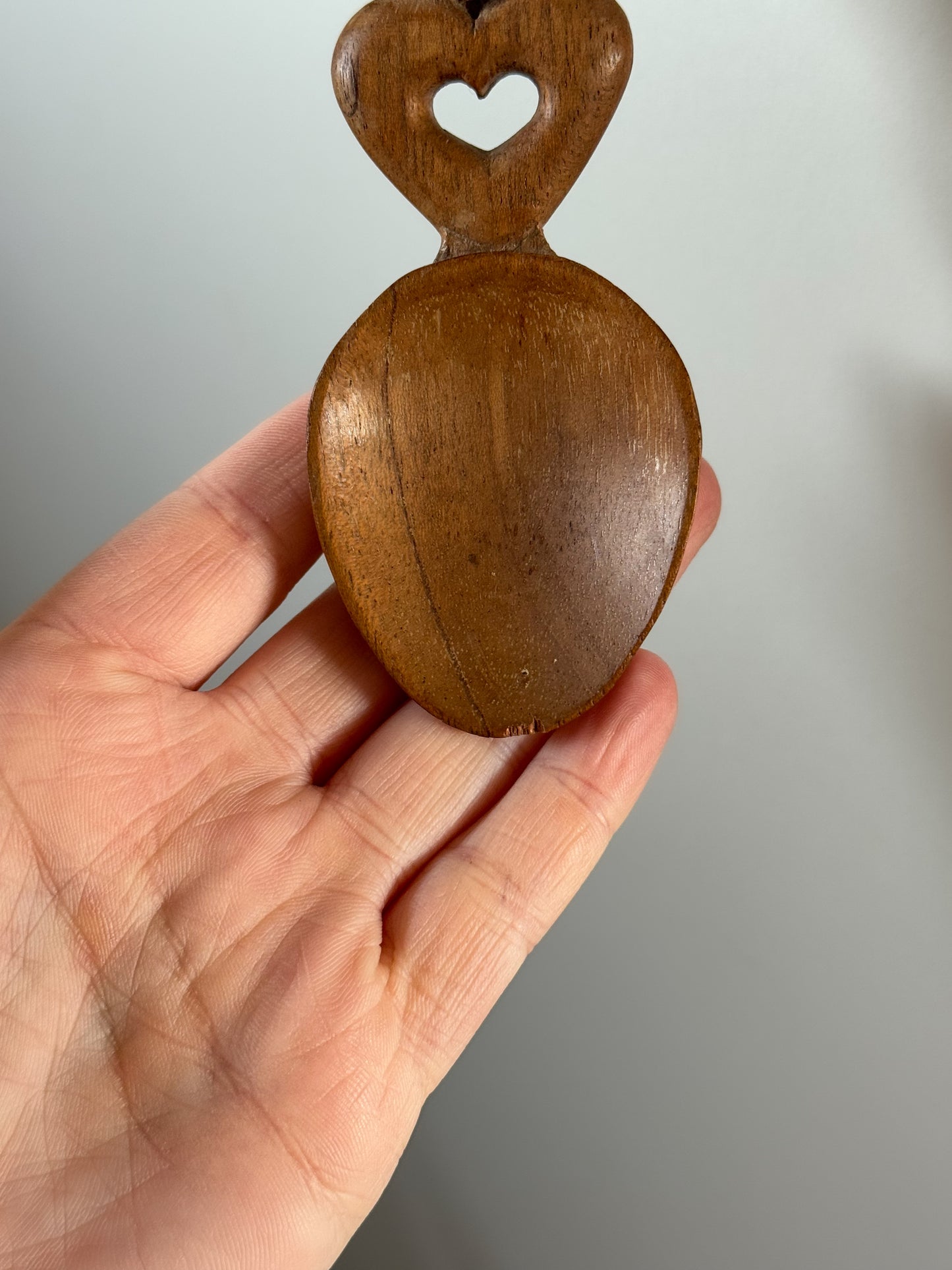 Hand-Carved Welsh Love Spoon • Circle of Life