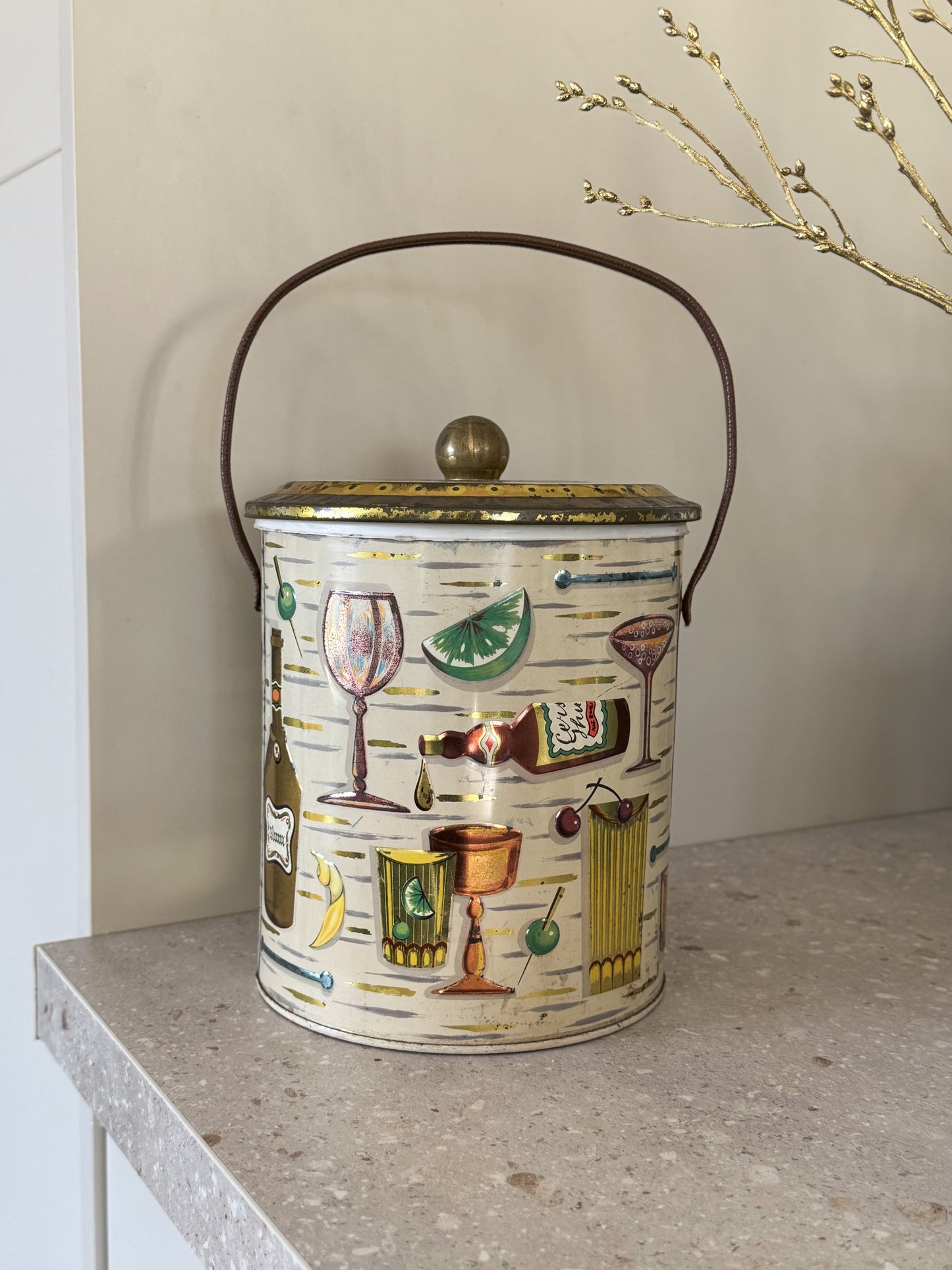Vintage 1960s Baret Ware ‘Celebrity’ Ice Bucket