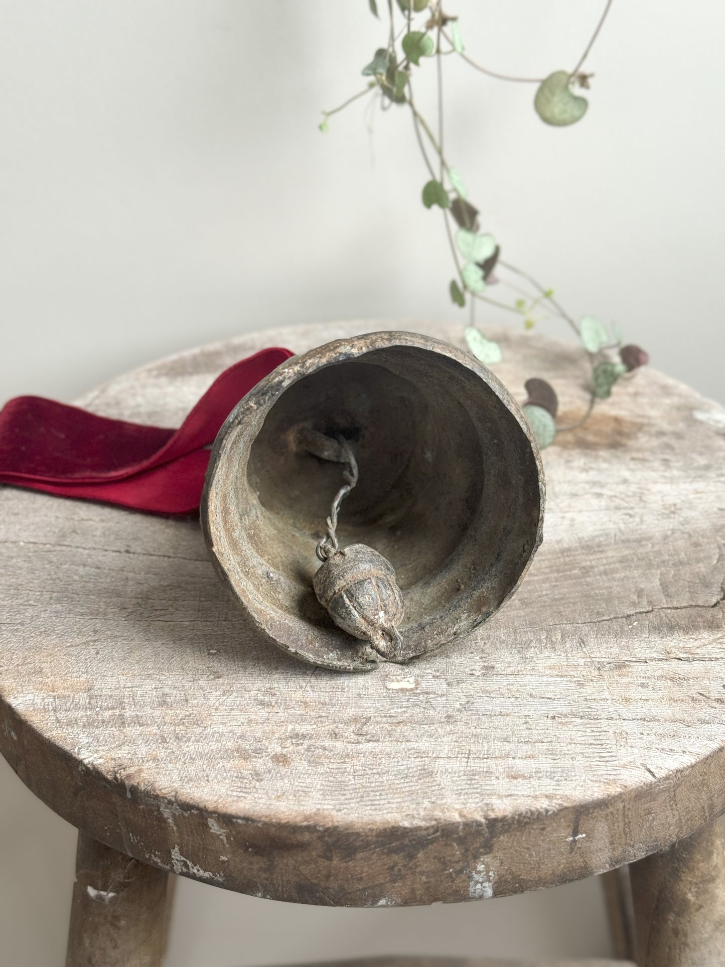 Antique Cast Bronze Bell
