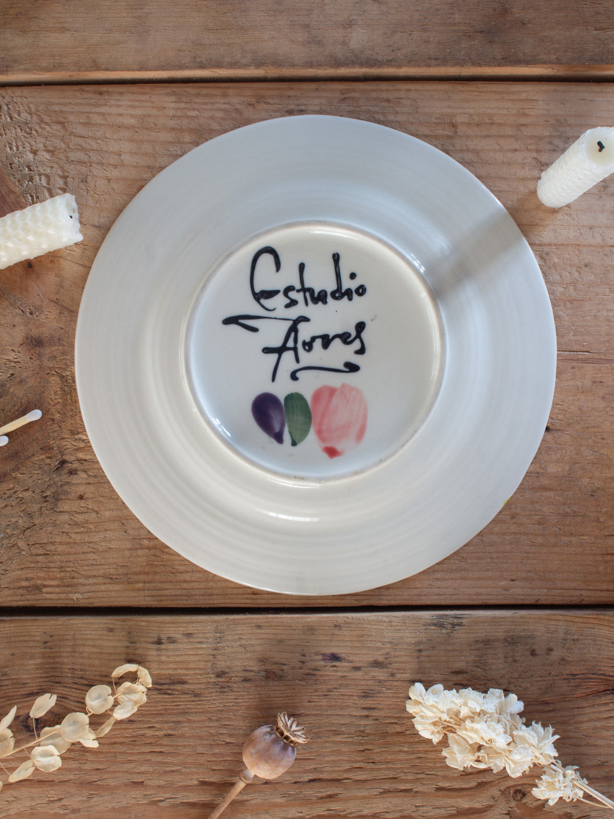 Contemporary Anthropologie Estudio Flores ‘Sissinghurst Castle’ Floral Dinner Plate