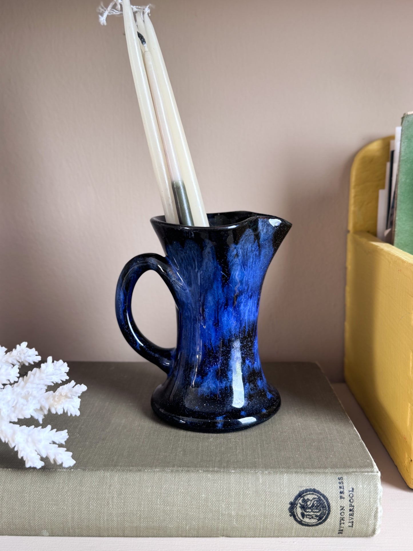 Vintage Ewenny Welsh Studio Pottery Creamer