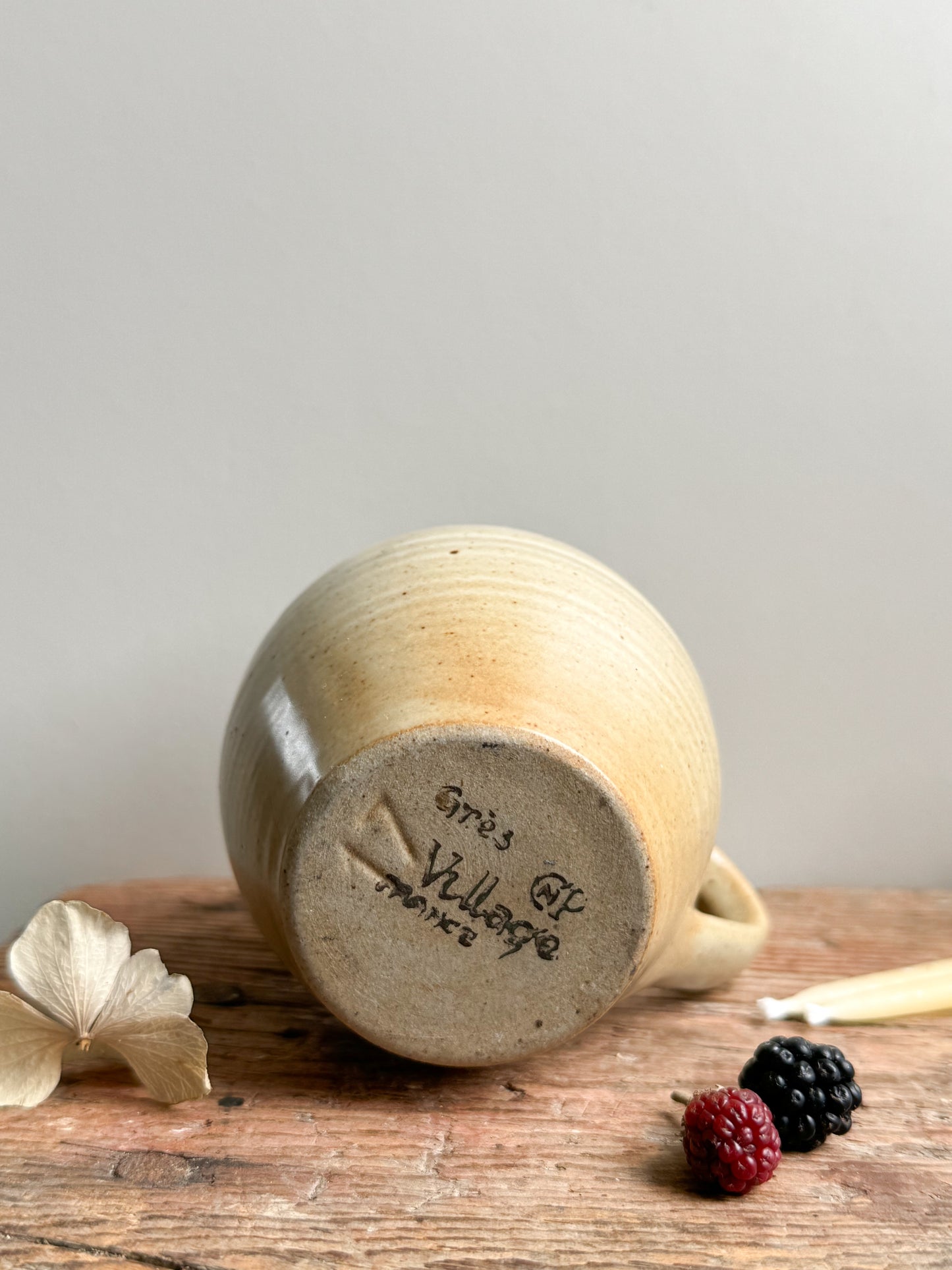 Vintage French Studio Pottery Creamer
