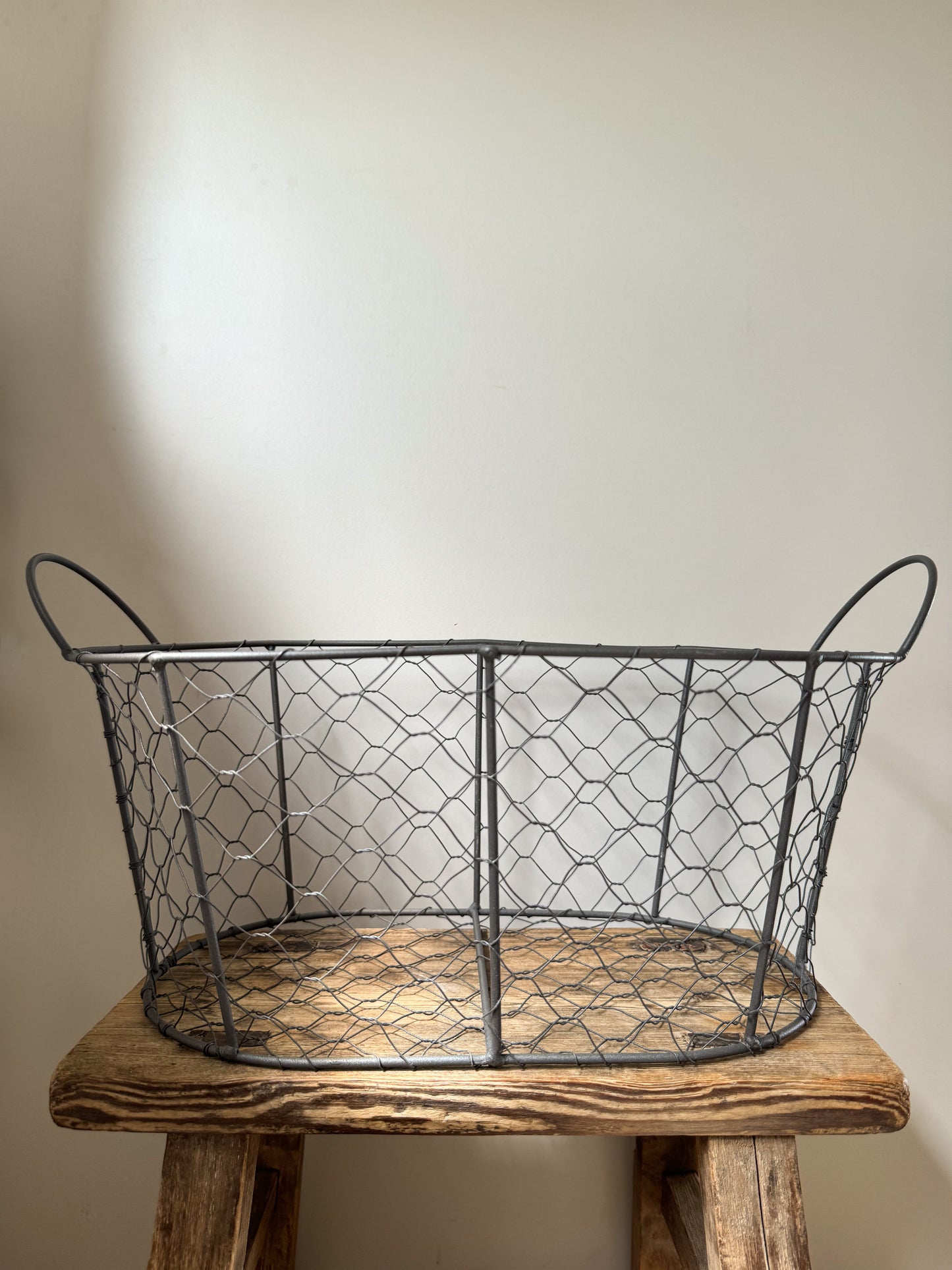 Vintage Wire Basket