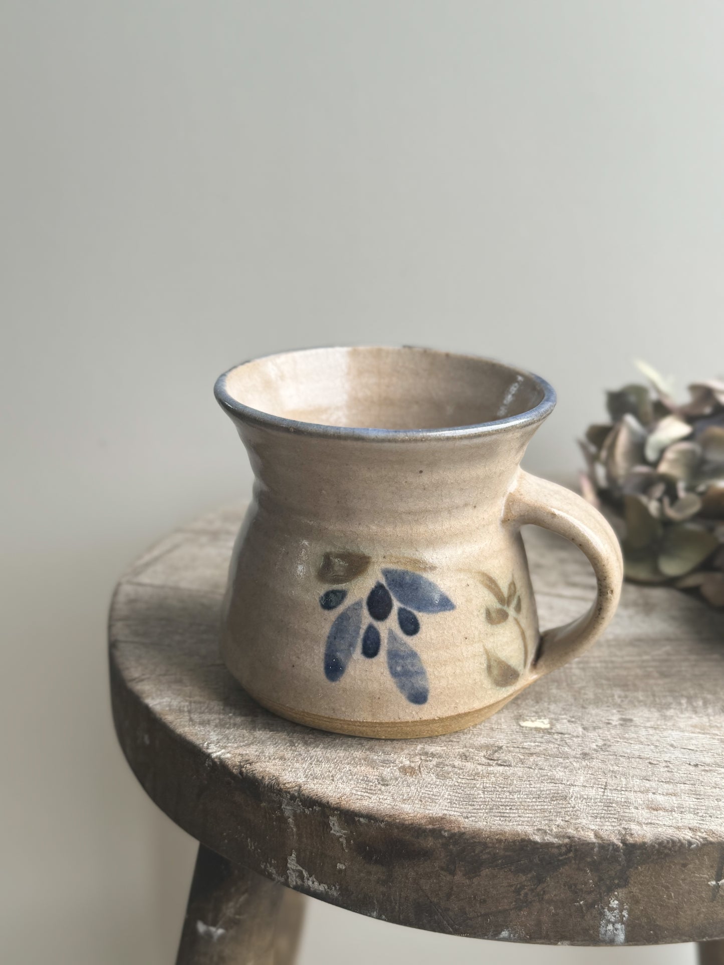 Vintage Ros Moren, Cornwall Studio Pottery Mug
