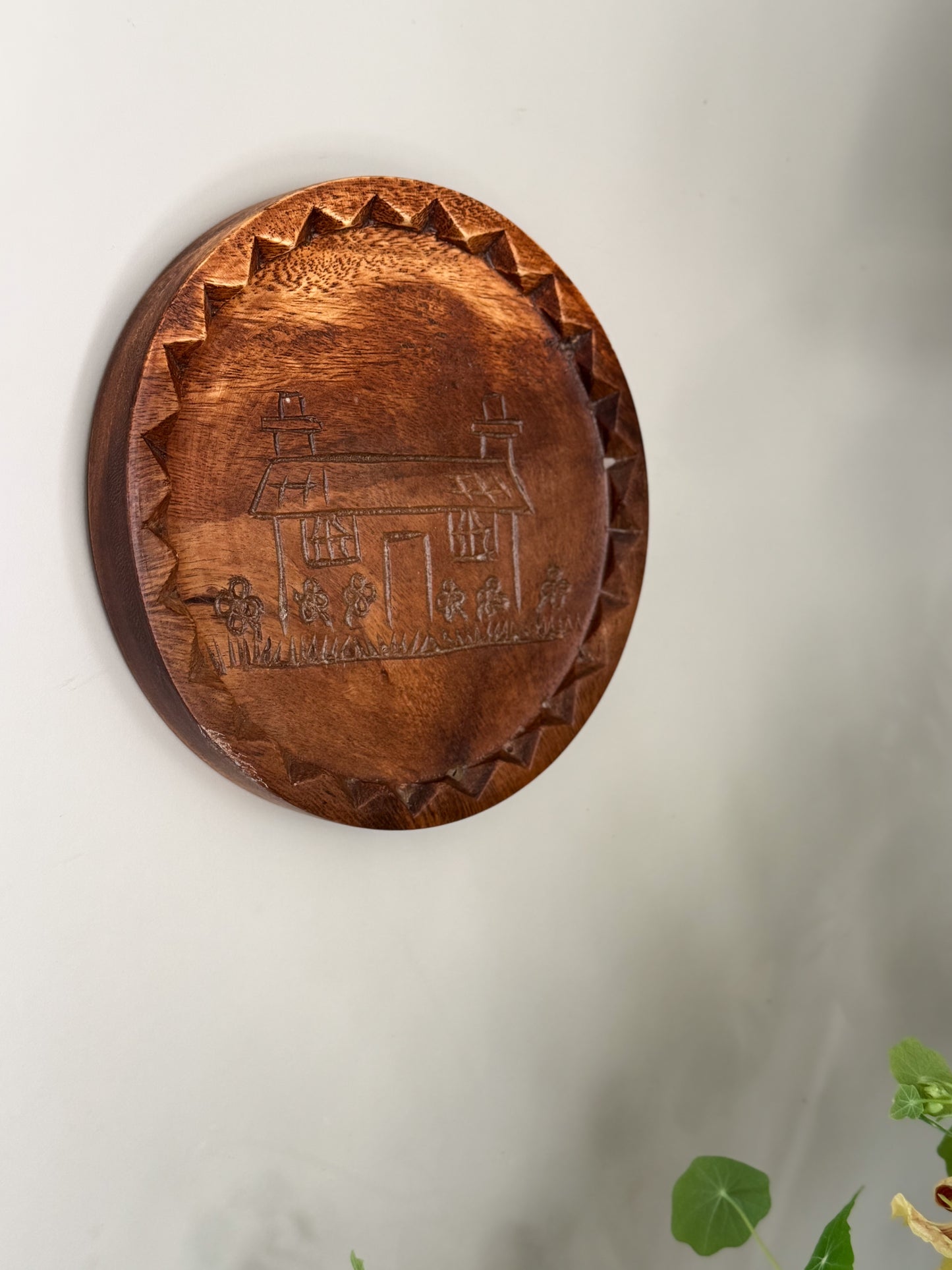 Hand-Carved Wooden ‘Little Cottage’ Shortbread Mould