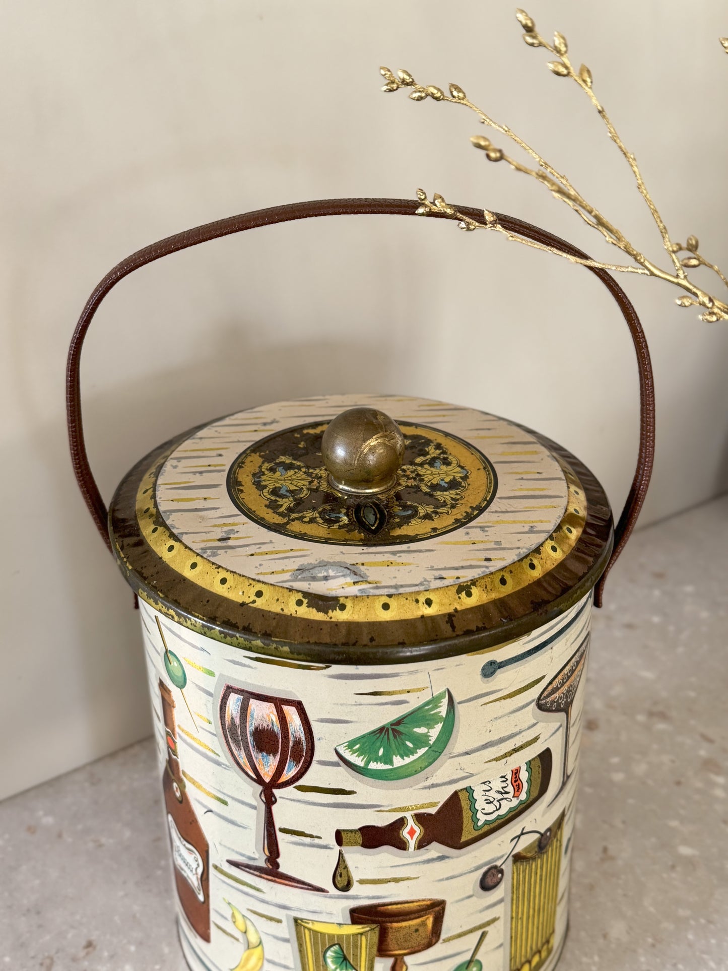 Vintage 1960s Baret Ware ‘Celebrity’ Ice Bucket