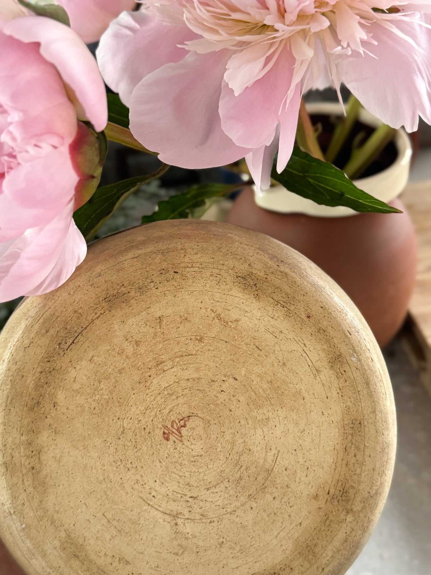 Unique ‘Face of the Moon’ Studio Pottery Bowl