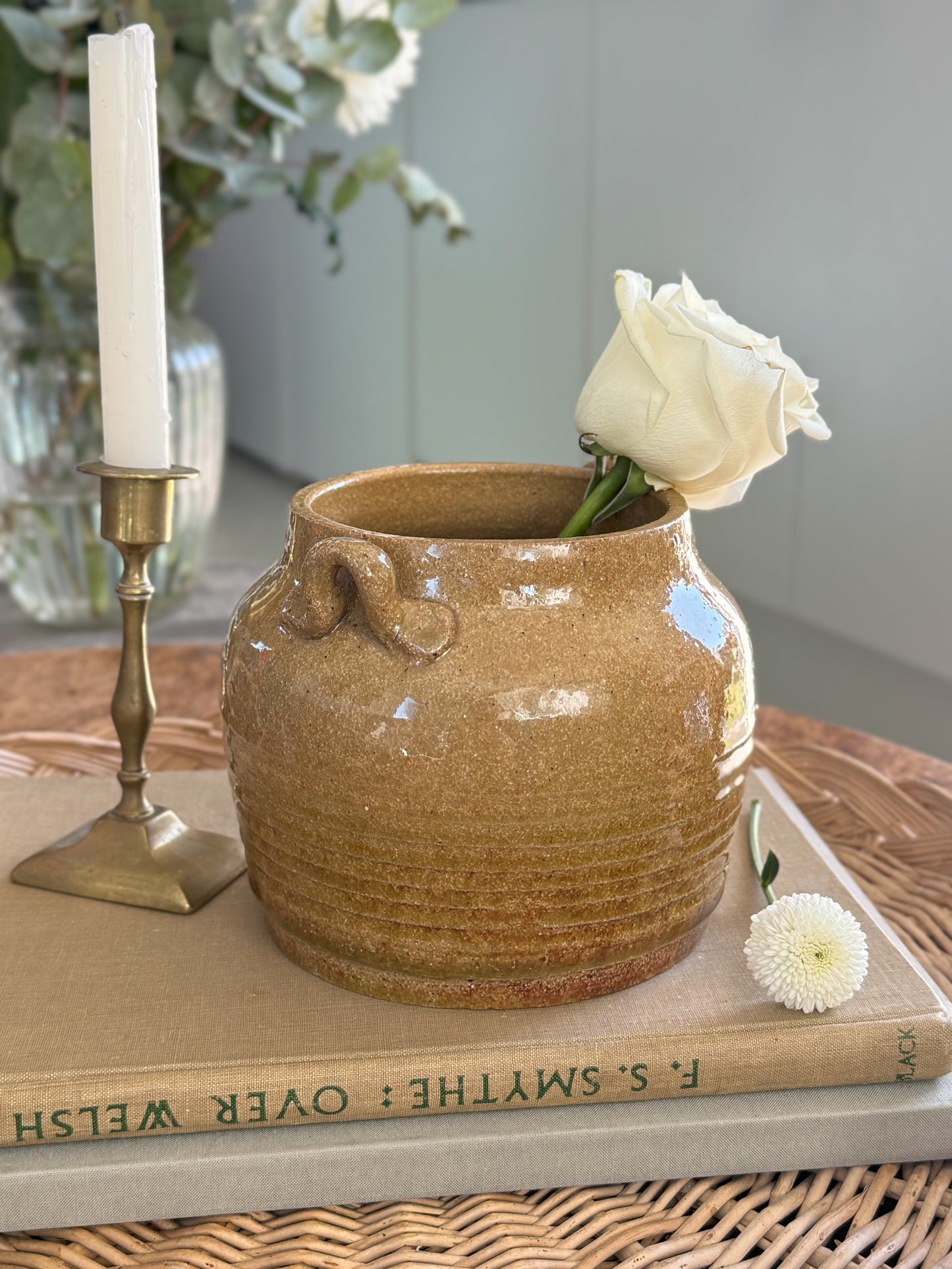 Welsh Studio Pottery Handled Pot