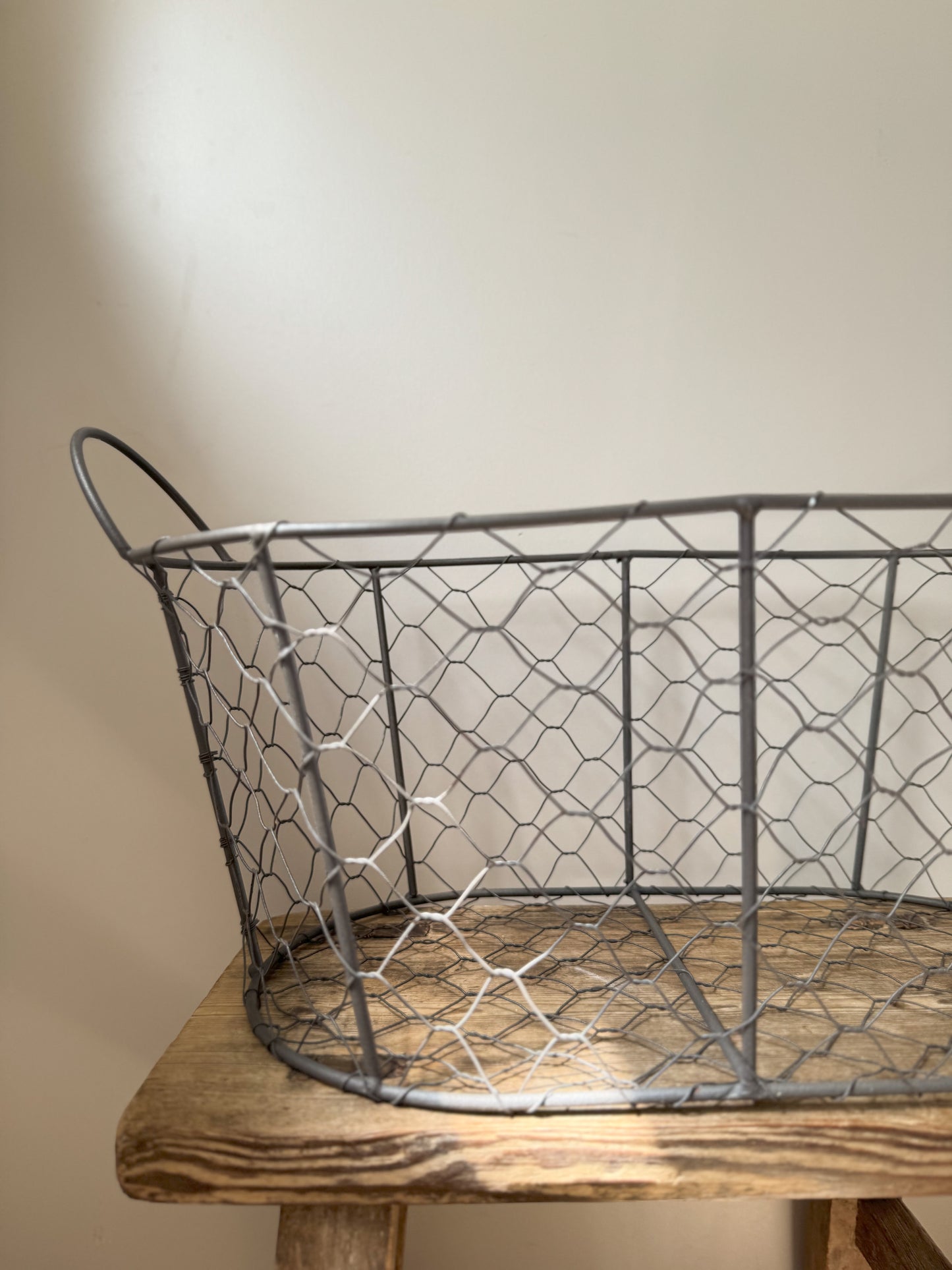 Vintage Wire Basket