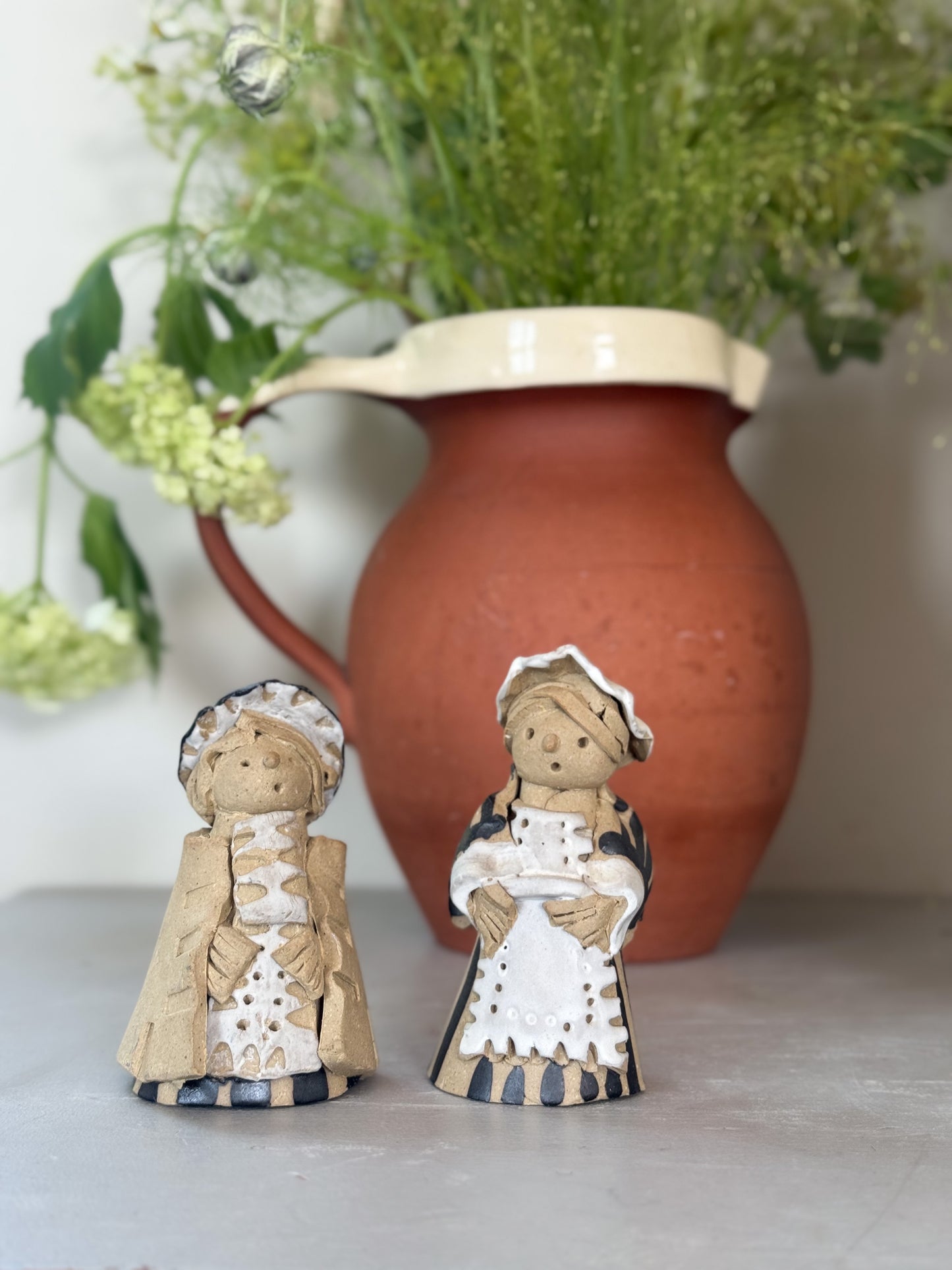 Pair of Studio Pottery Candle Snuffers – The Little Ladies
