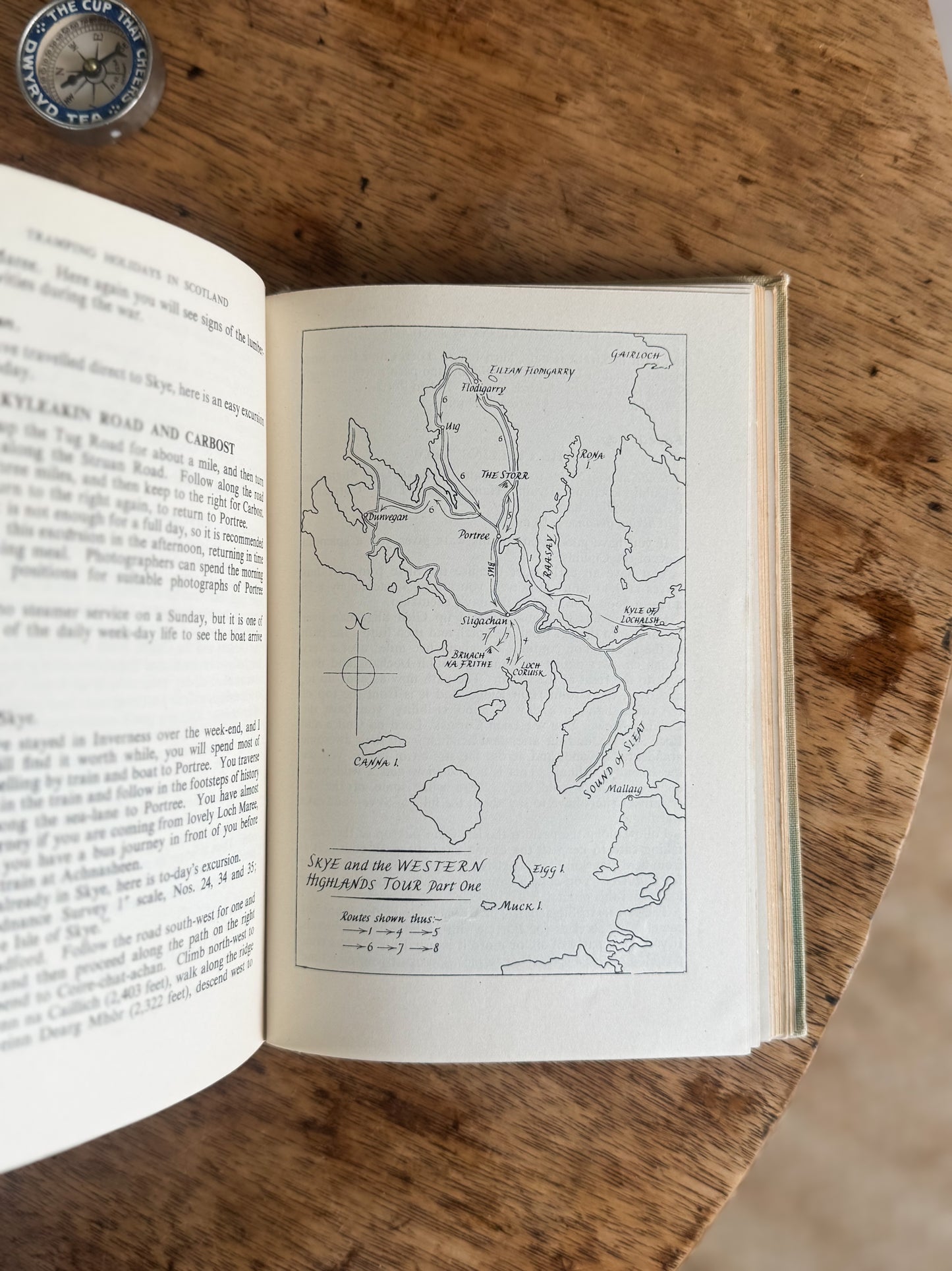 Tramping Holidays in Scotland, Tom S. Hall, 1948, Second Edition