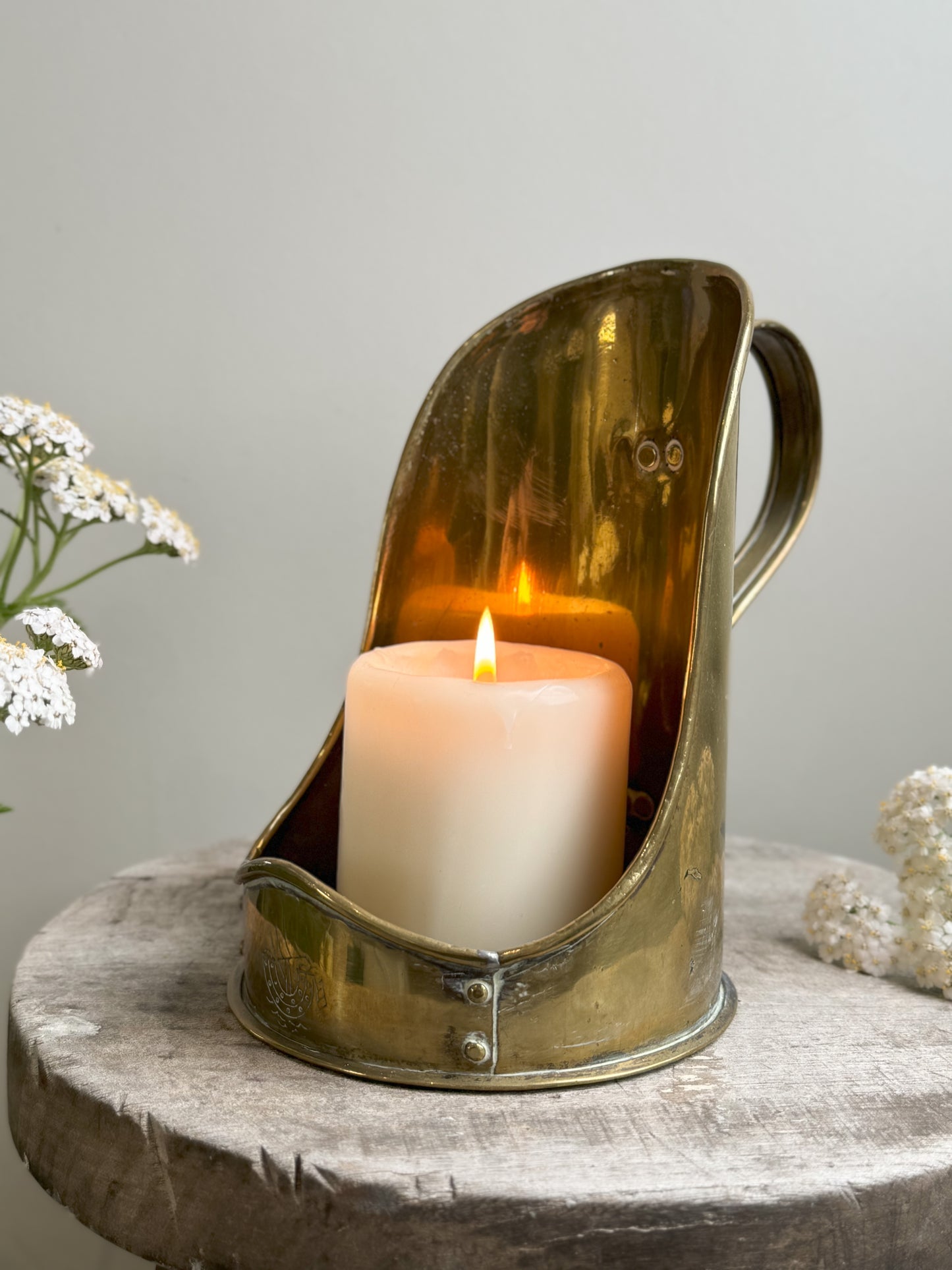 Handmade Brass Chamberstick