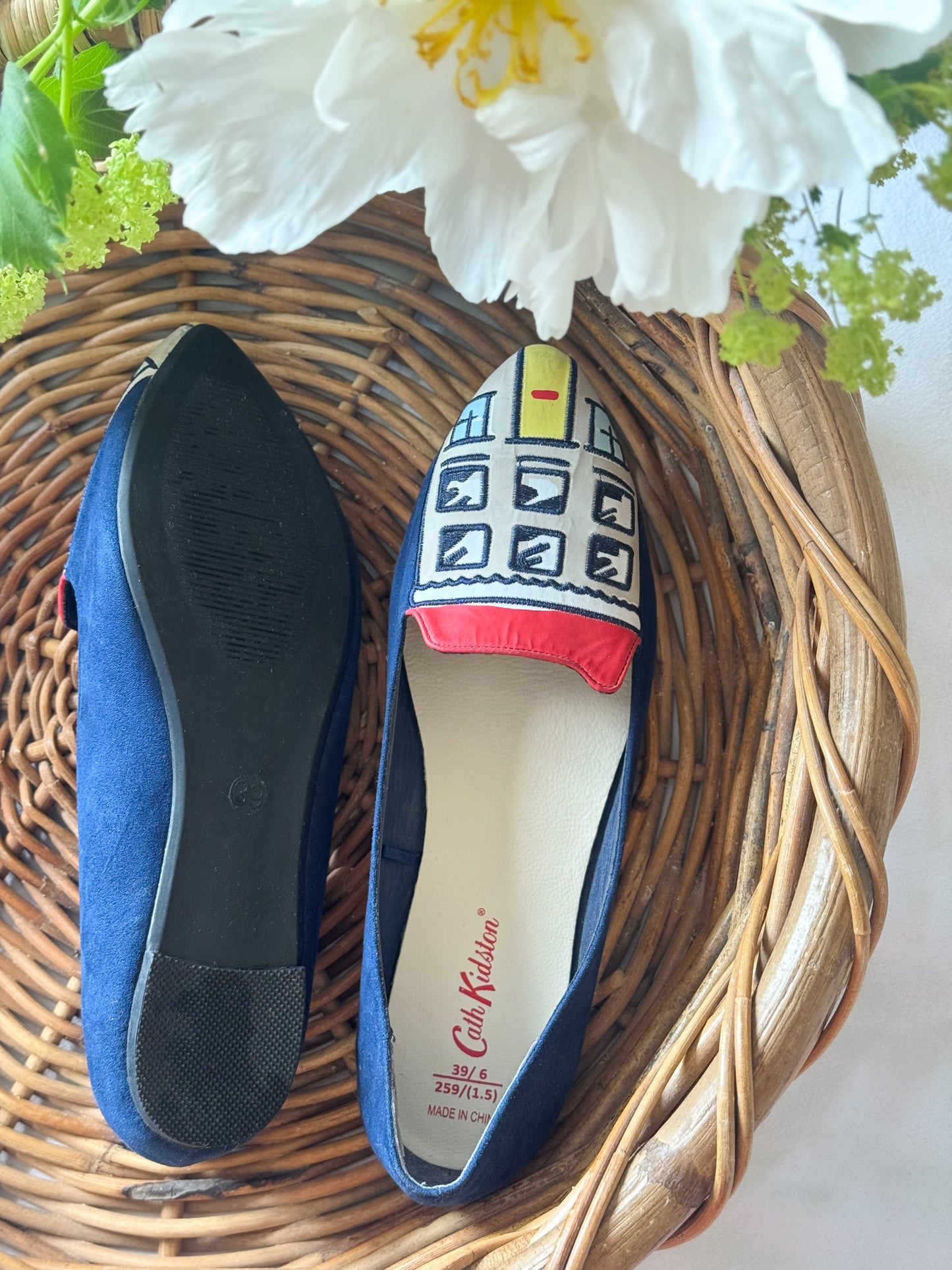 Cath Kidston ‘Little Cottage’ Loafers – EU 39 / UK 6