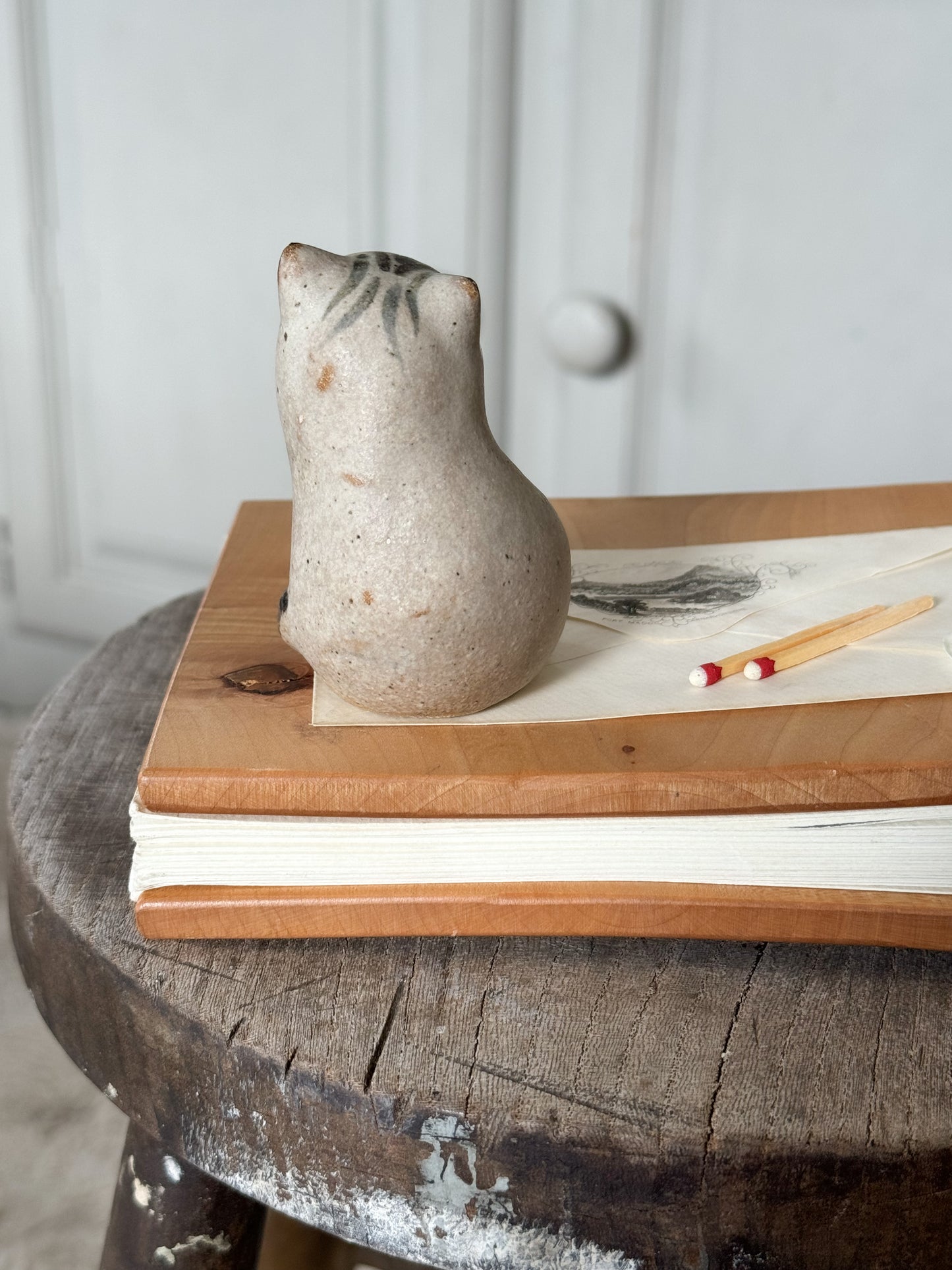 Vintage Studio Pottery Cat