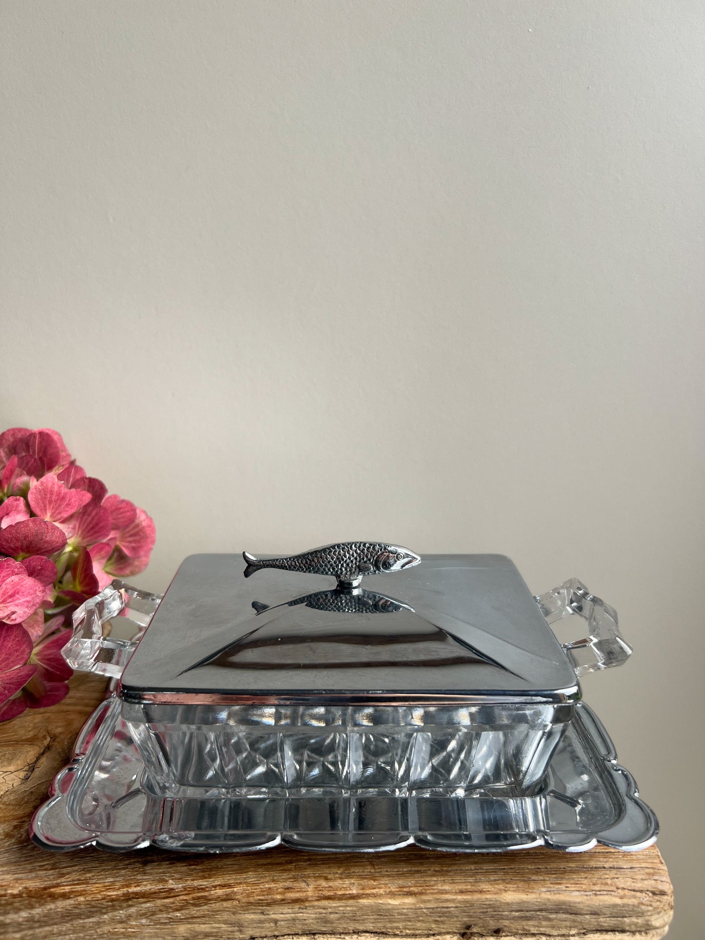 1930s Silver Plated Sardine Dish • Butter Dish