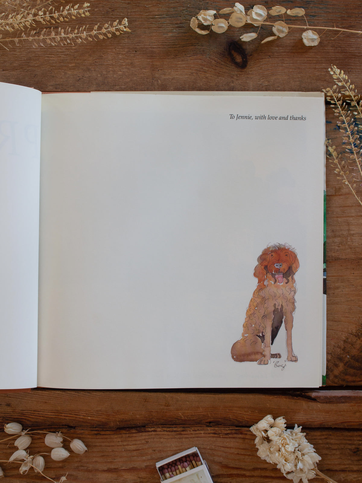 Vintage 1992 Illustrated First Edition of A Year in Provence by Peter Mayle, Watercolours by Paul Hogarth