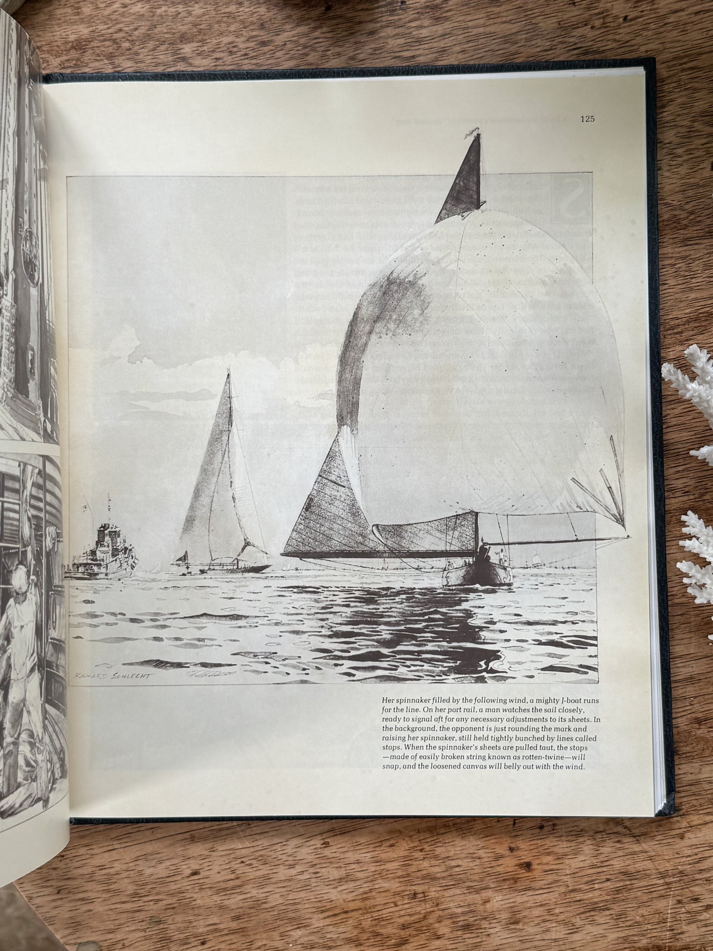 The Racing Yachts, Leather-bound, Time-Life Books (1981)