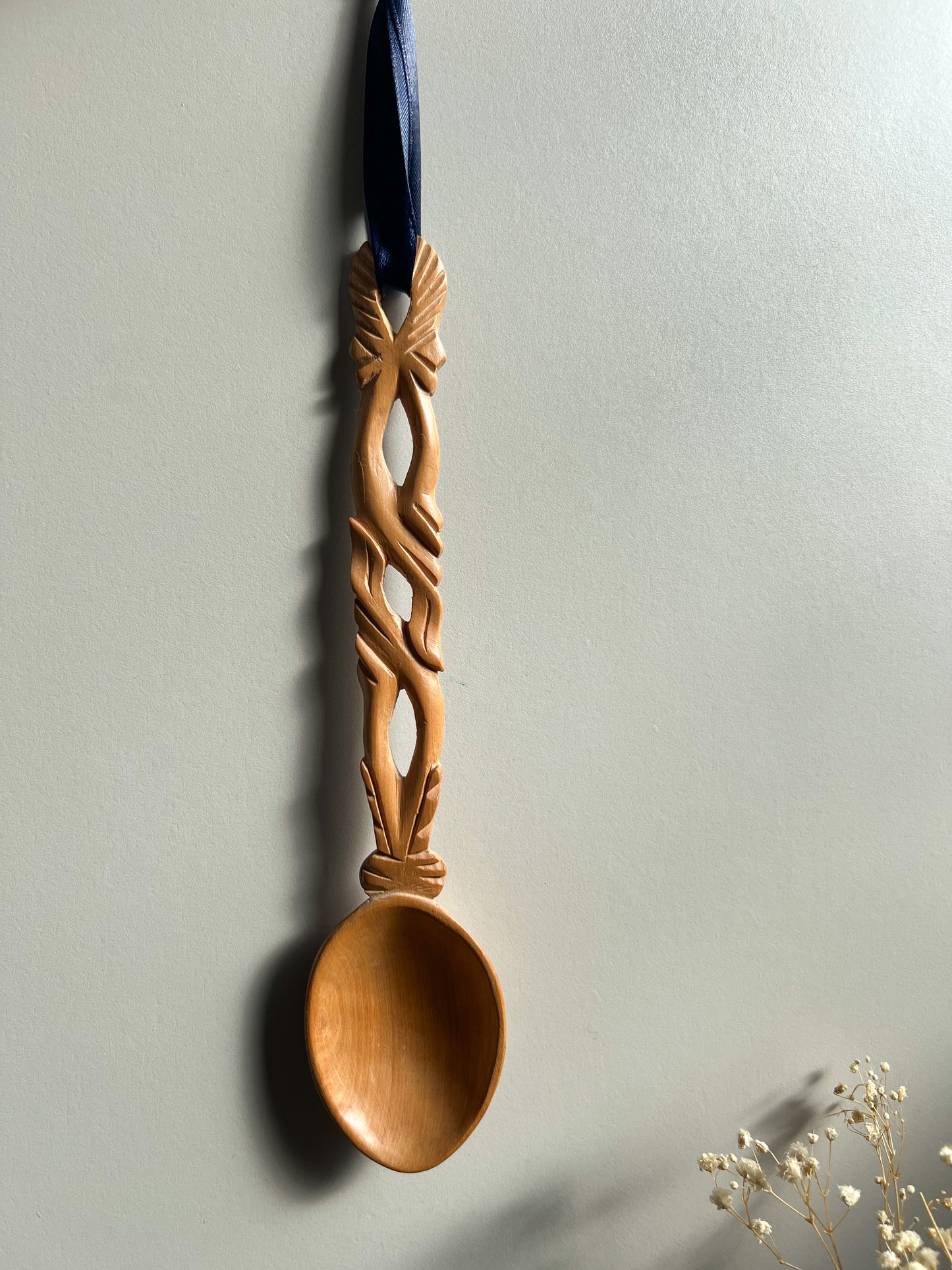 Hand-Carved Wooden Spoon