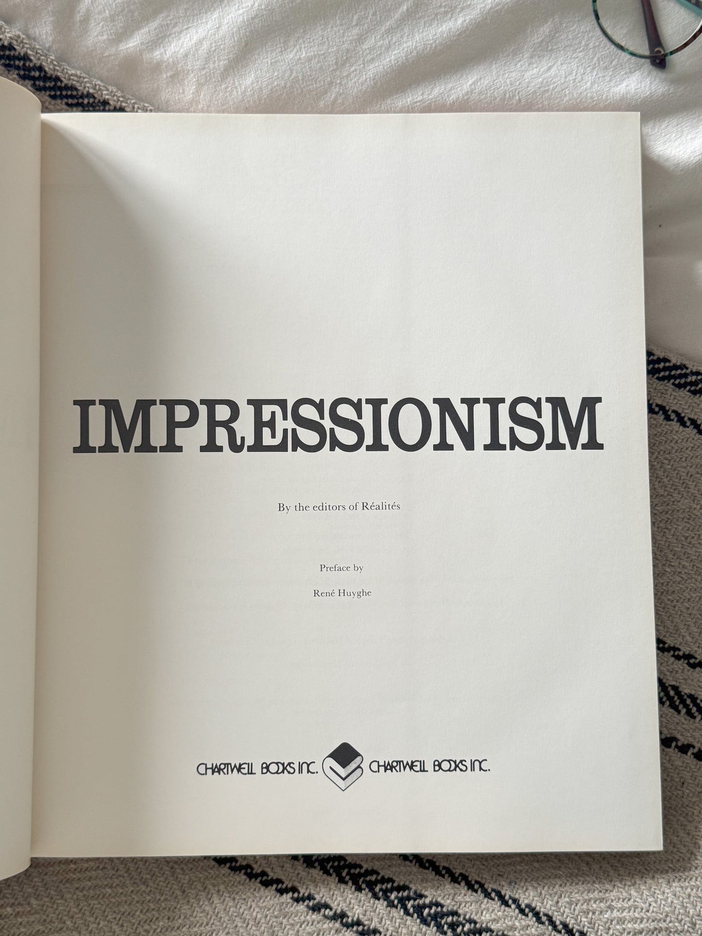 Impressionism, 1971 by the editors of Réalités • Coffee Table Art Book